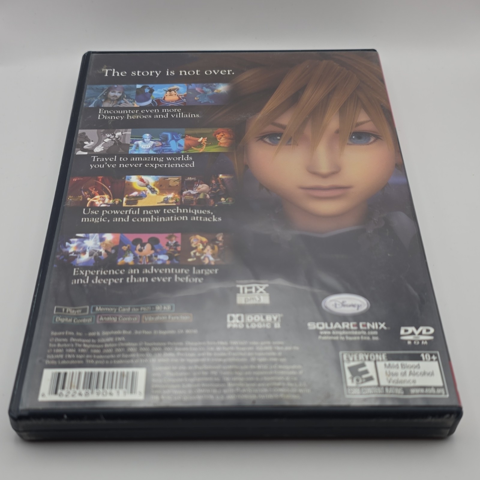 Kingdom Hearts Greatest Hits w/ Manual Included PS2 NTSC-U/C E10+ Square Enix