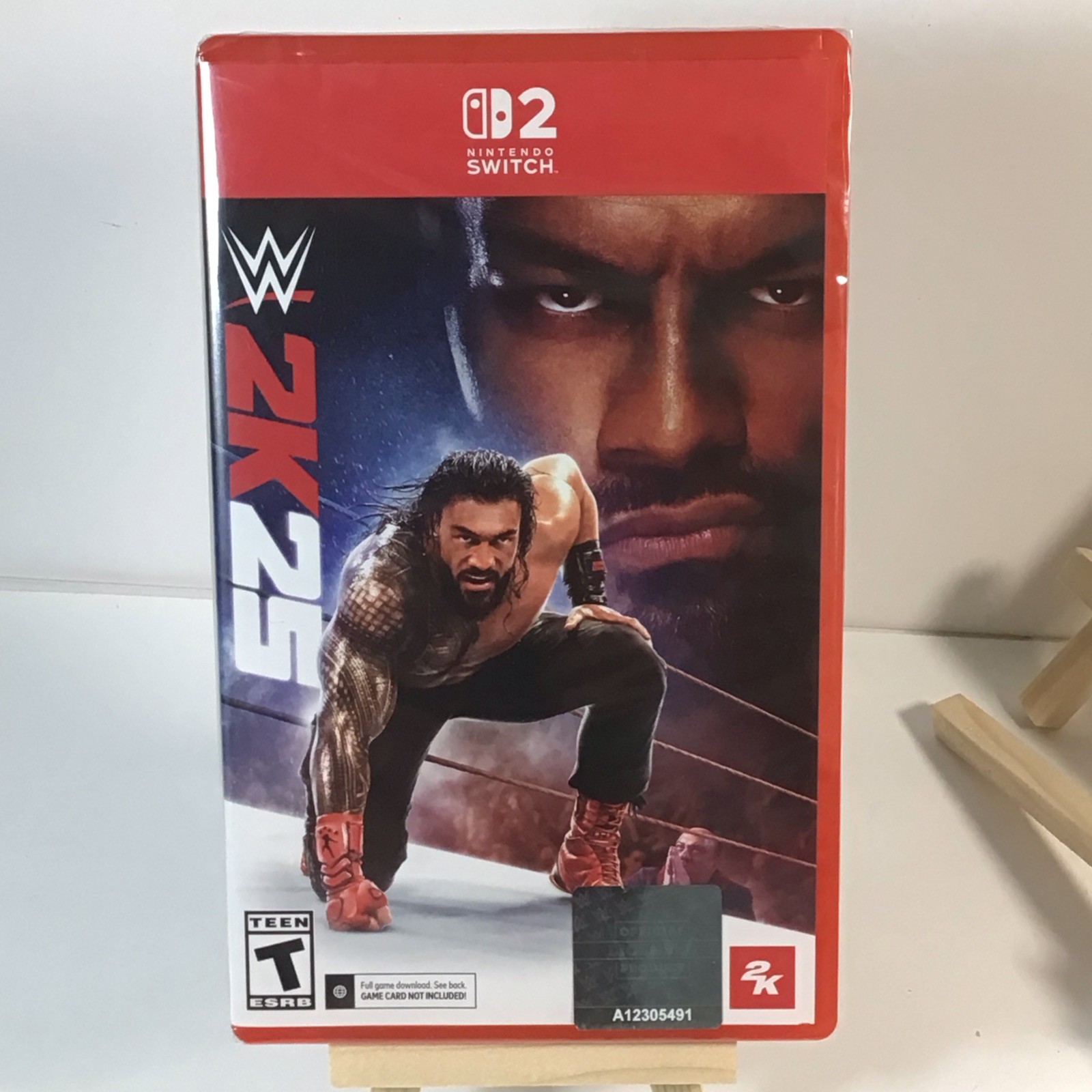 WWE 2K25 Code-In-Box – Nintendo Switch 2 Brand New Factory Sealed