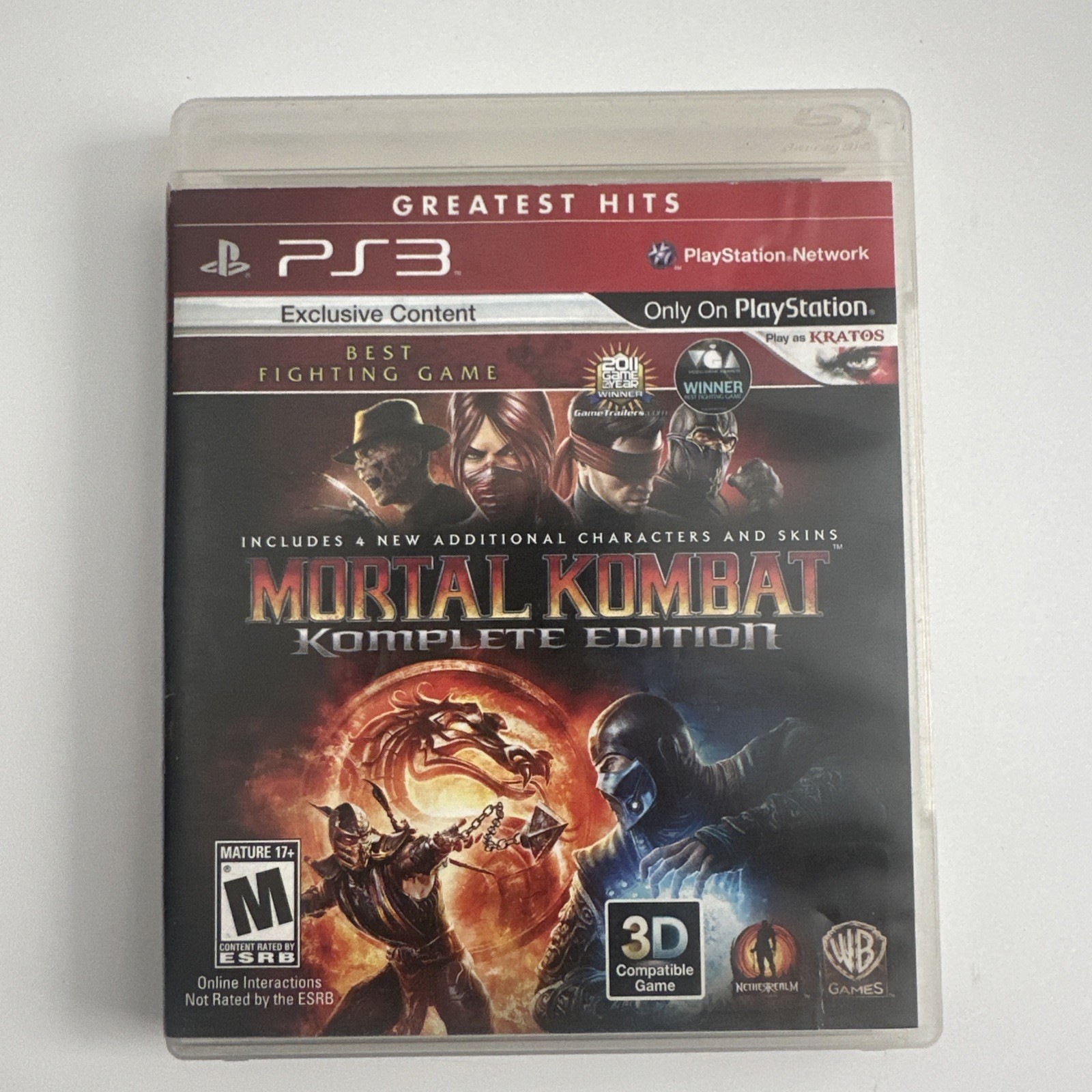 Mortal Kombat — Komplete Edition (Sony PlayStation 3, 2012)