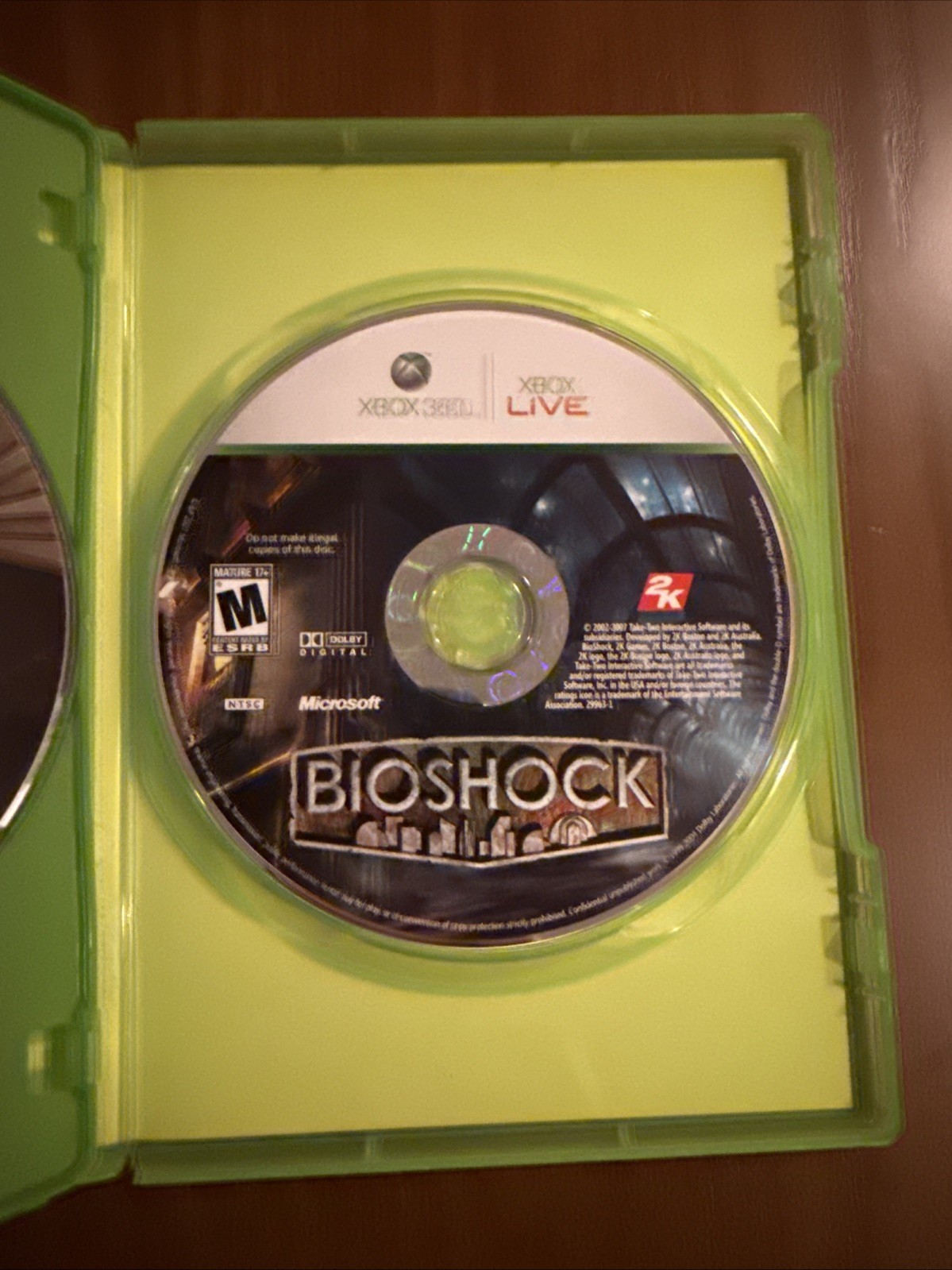BioShock — (Limited Edition) In Different Holographic 3D Case Xbox 360 CIB
