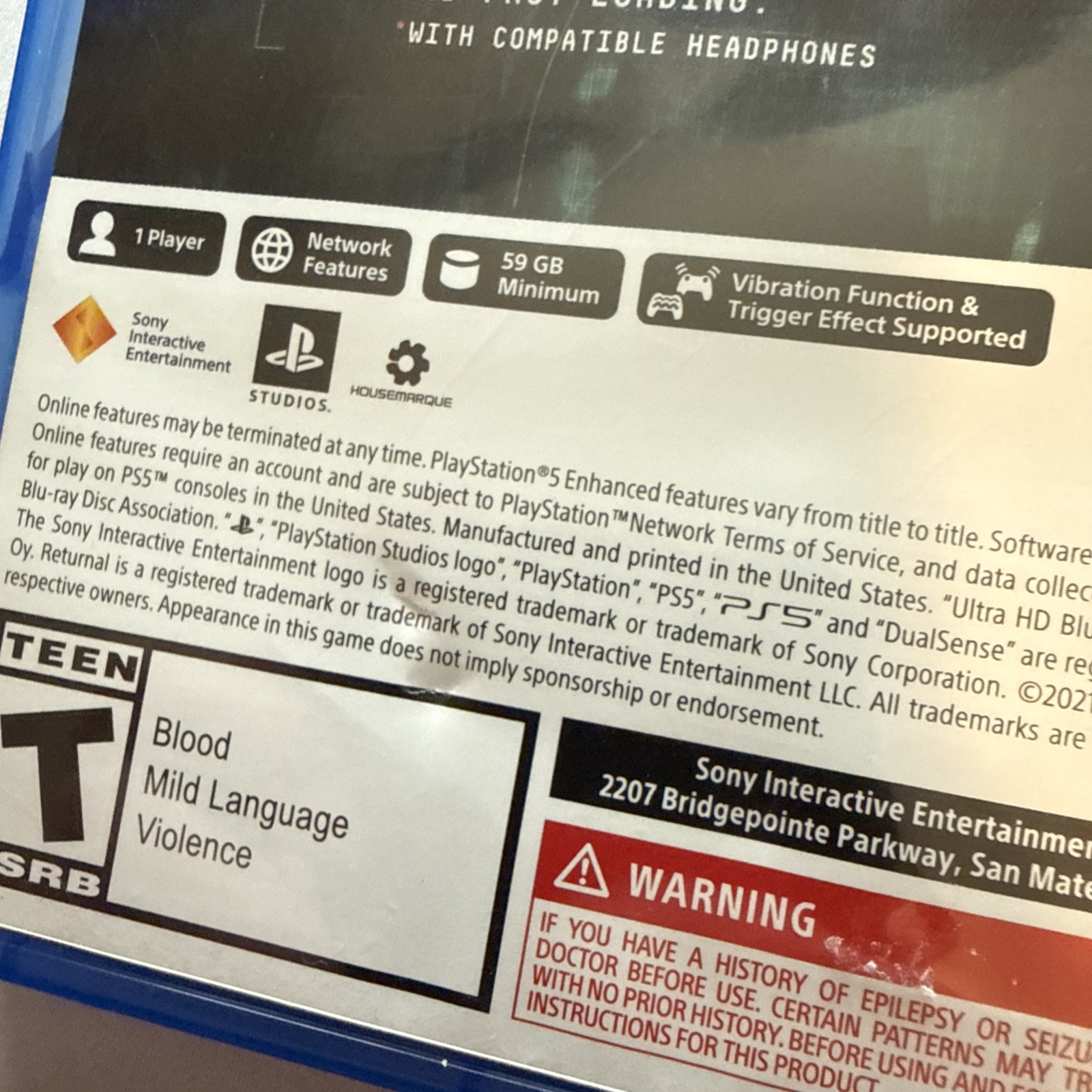Returnal – Sony PlayStation 5