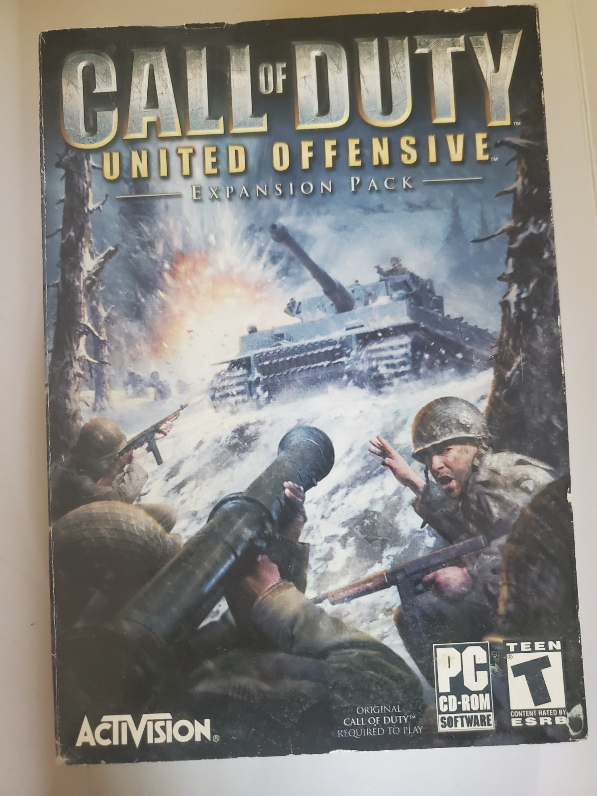 2004 Call of Duty & Call of Duty: United Offensive Expansion Pack New