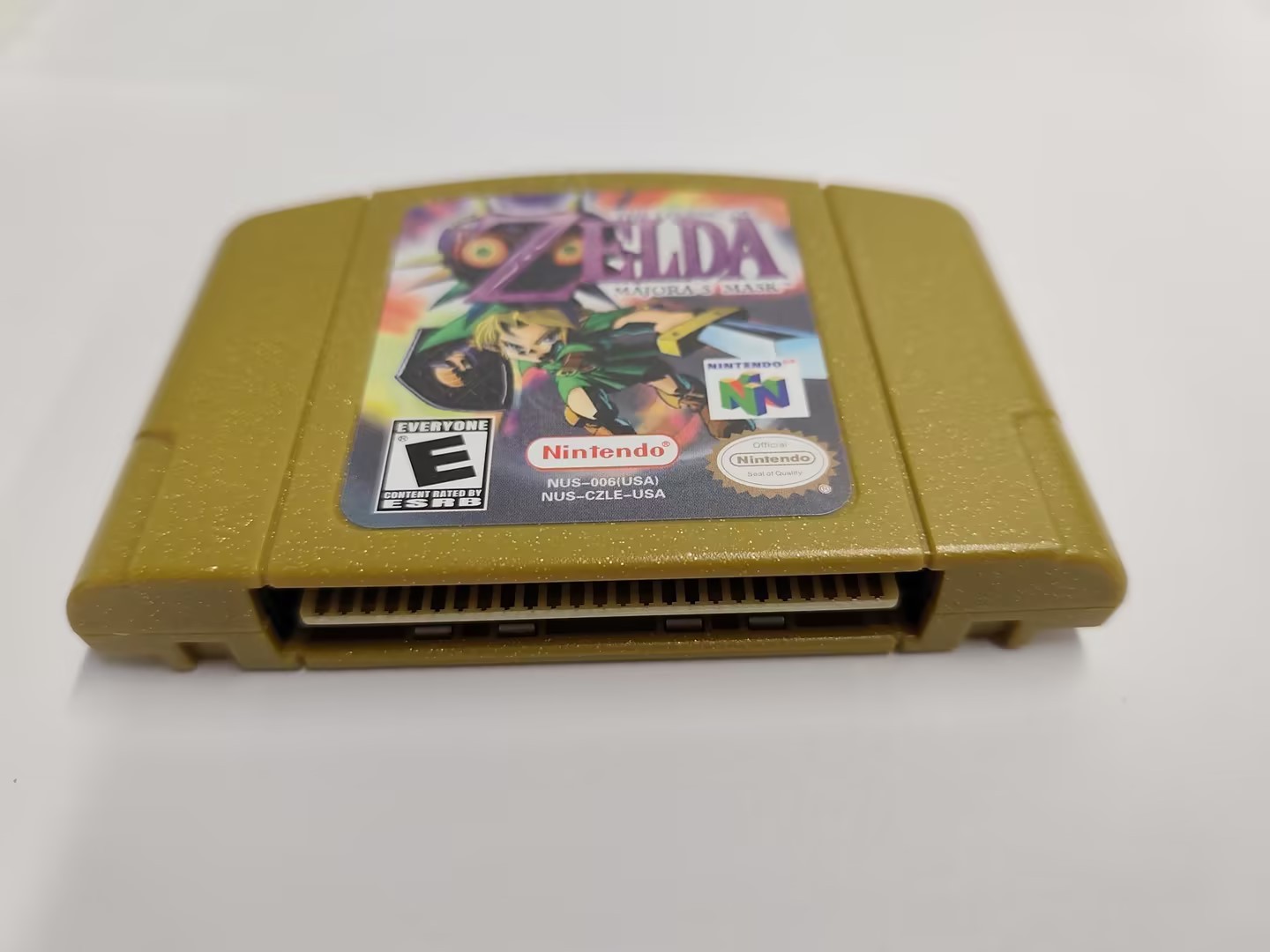 Legend of Zelda Majora’s Mask Nintendo 64 N64 Holographic Collector’s Edition