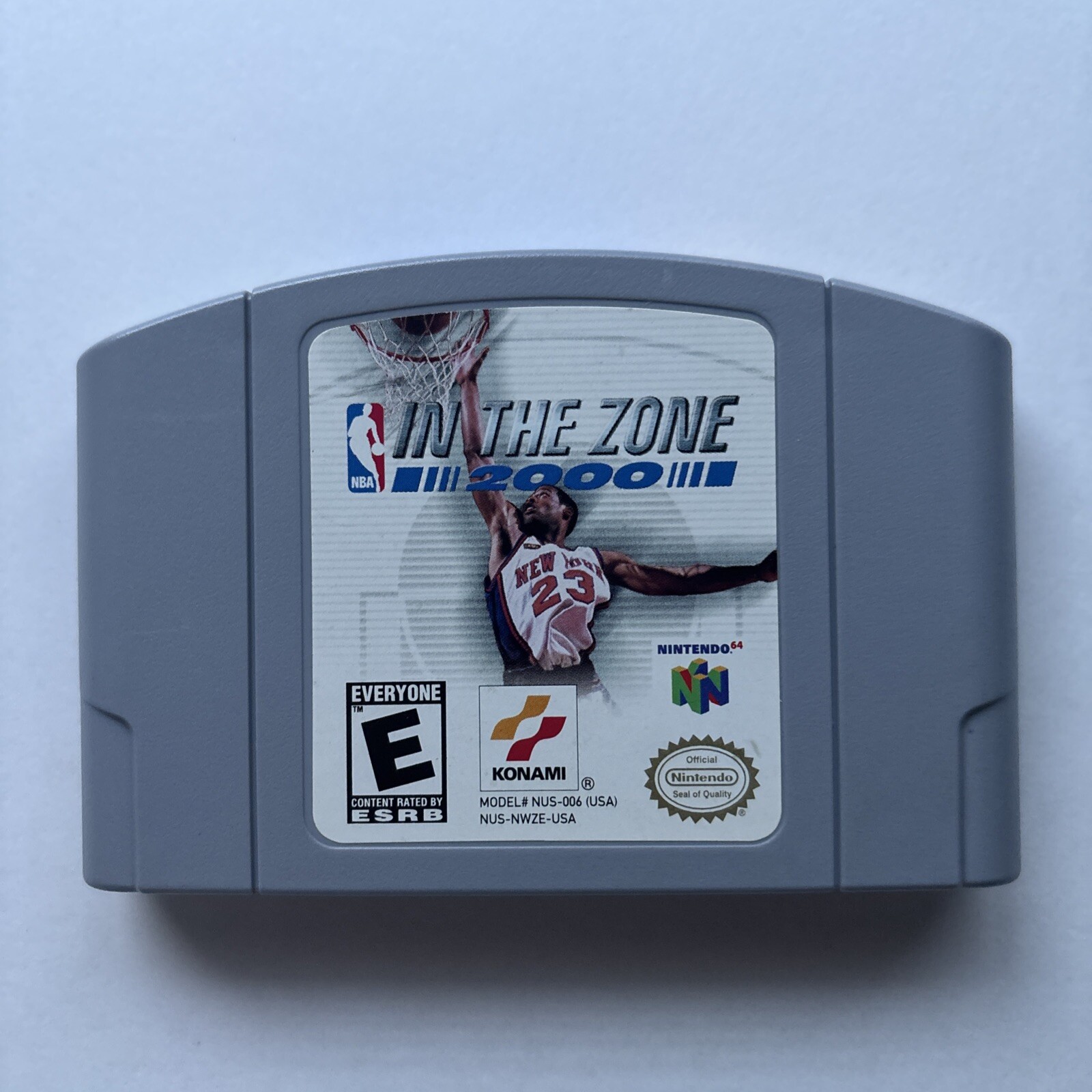 NBA In the Zone 2000 N64 Nintendo 64 Cart only Cleaned Tested working