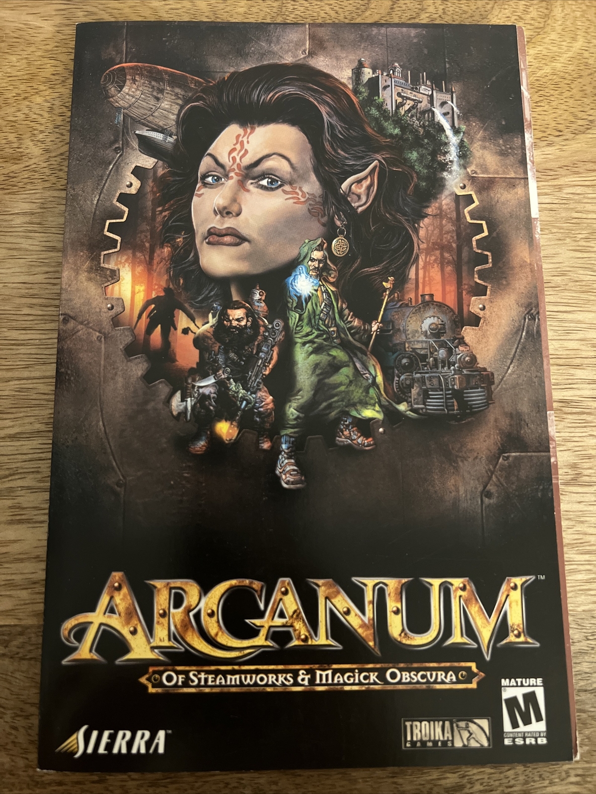 Arcanum Of Steam works & Magic Obscvra M- Mature Pc Video Game Guide
