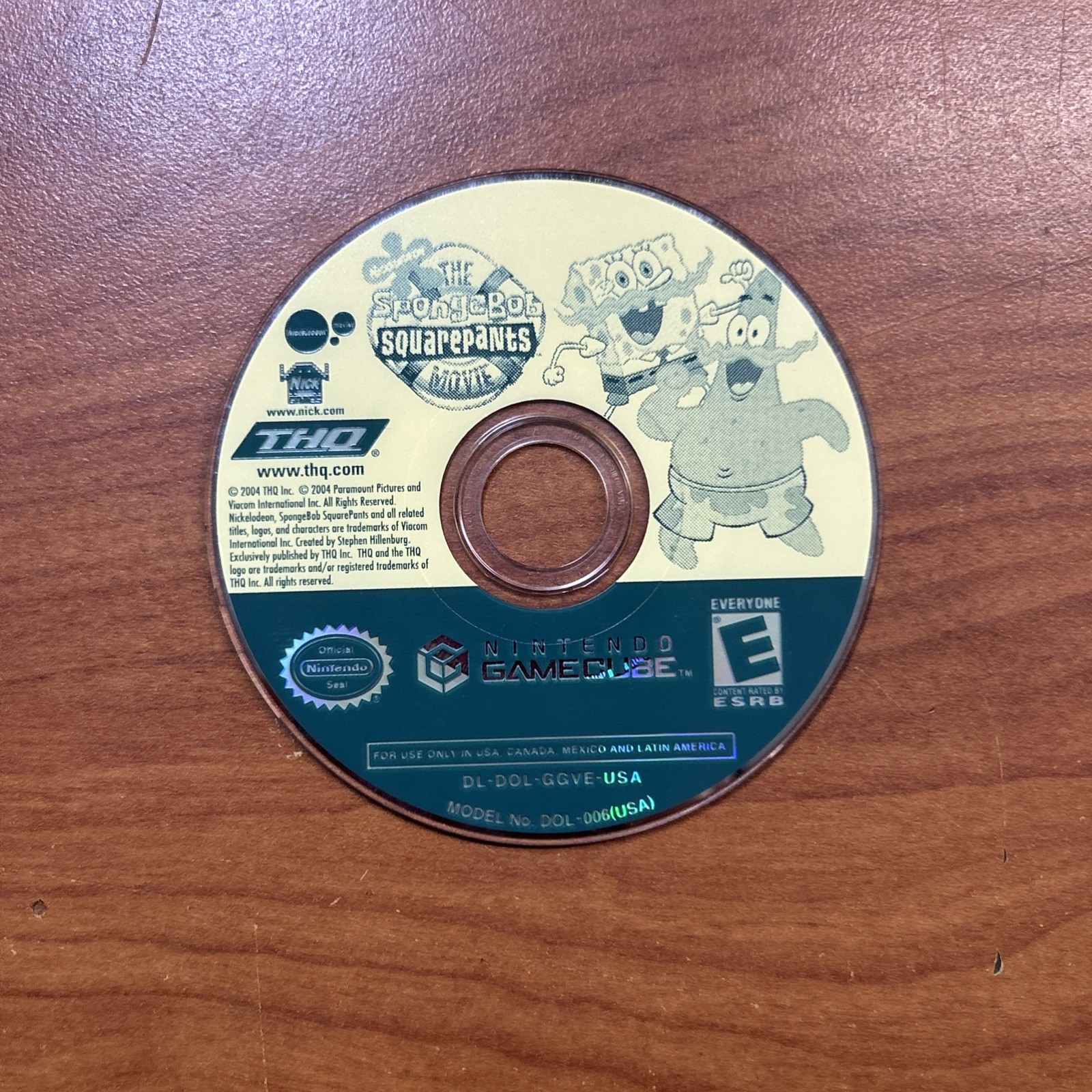 Nintendo Gamecube | The SpongeBob SquarePants Movie | COMPLETE | FREE SHIPPING!