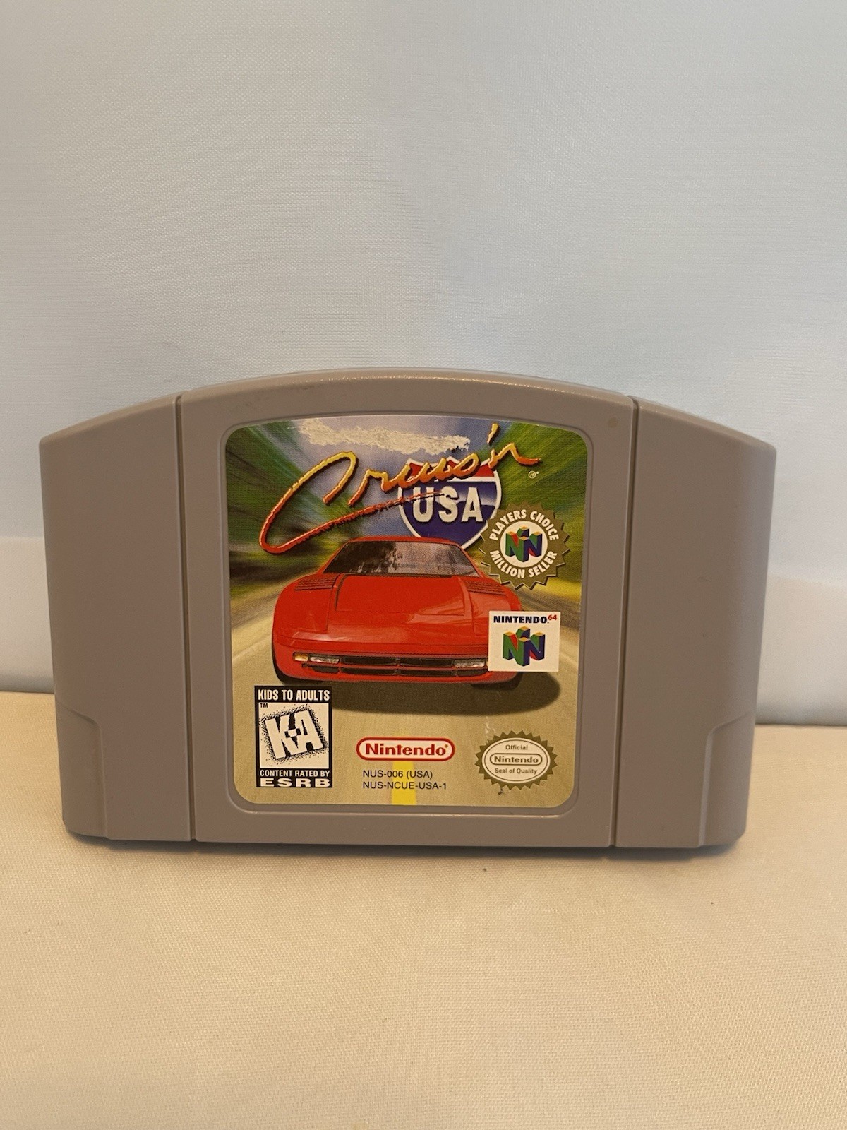 Cruis’n USA (Nintendo 64, 1996) Cart Only – Authentic & Tested!