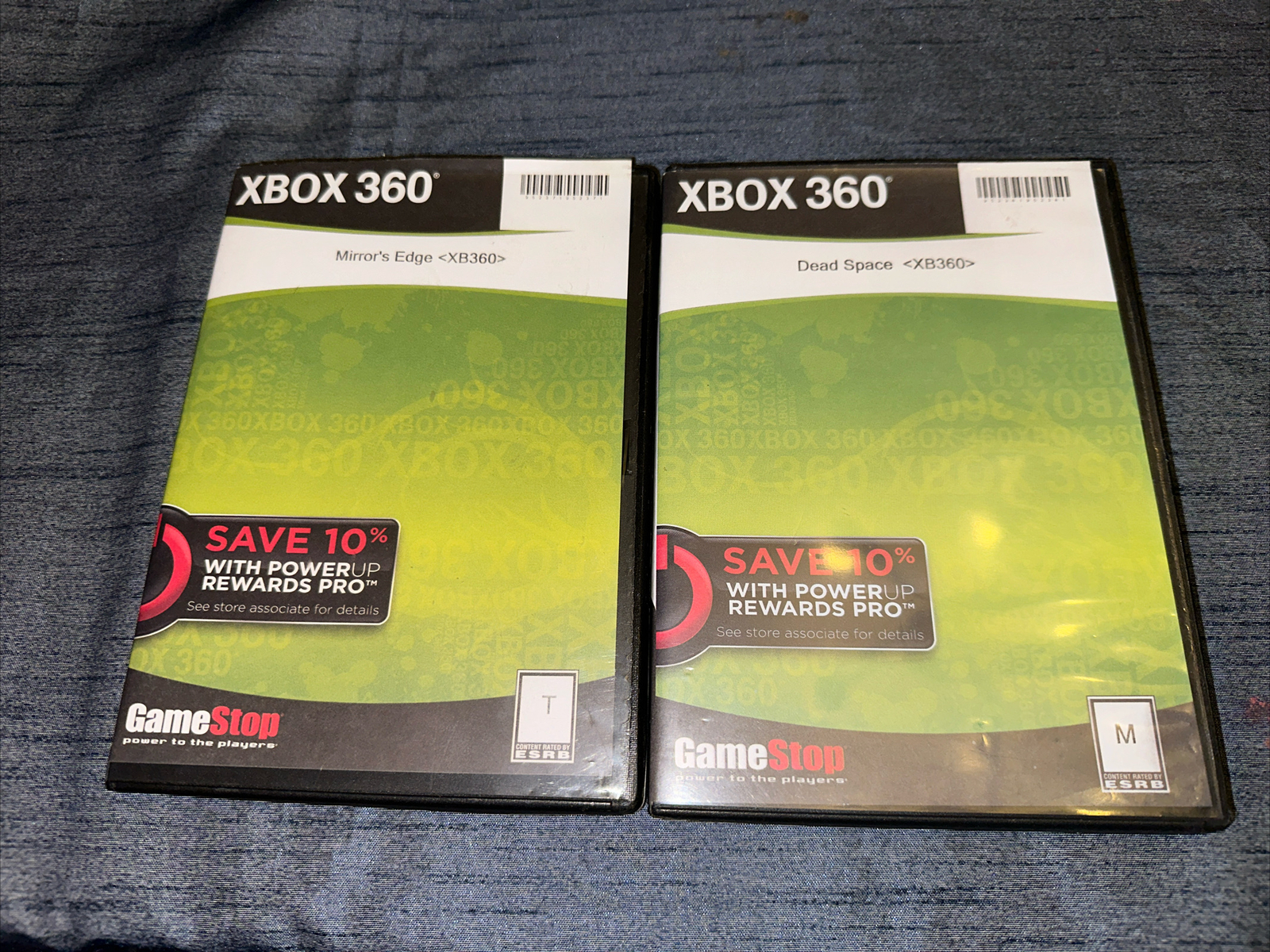 Dead Space/ Mirrors Edge Xbox 360 Games Lot. of 2