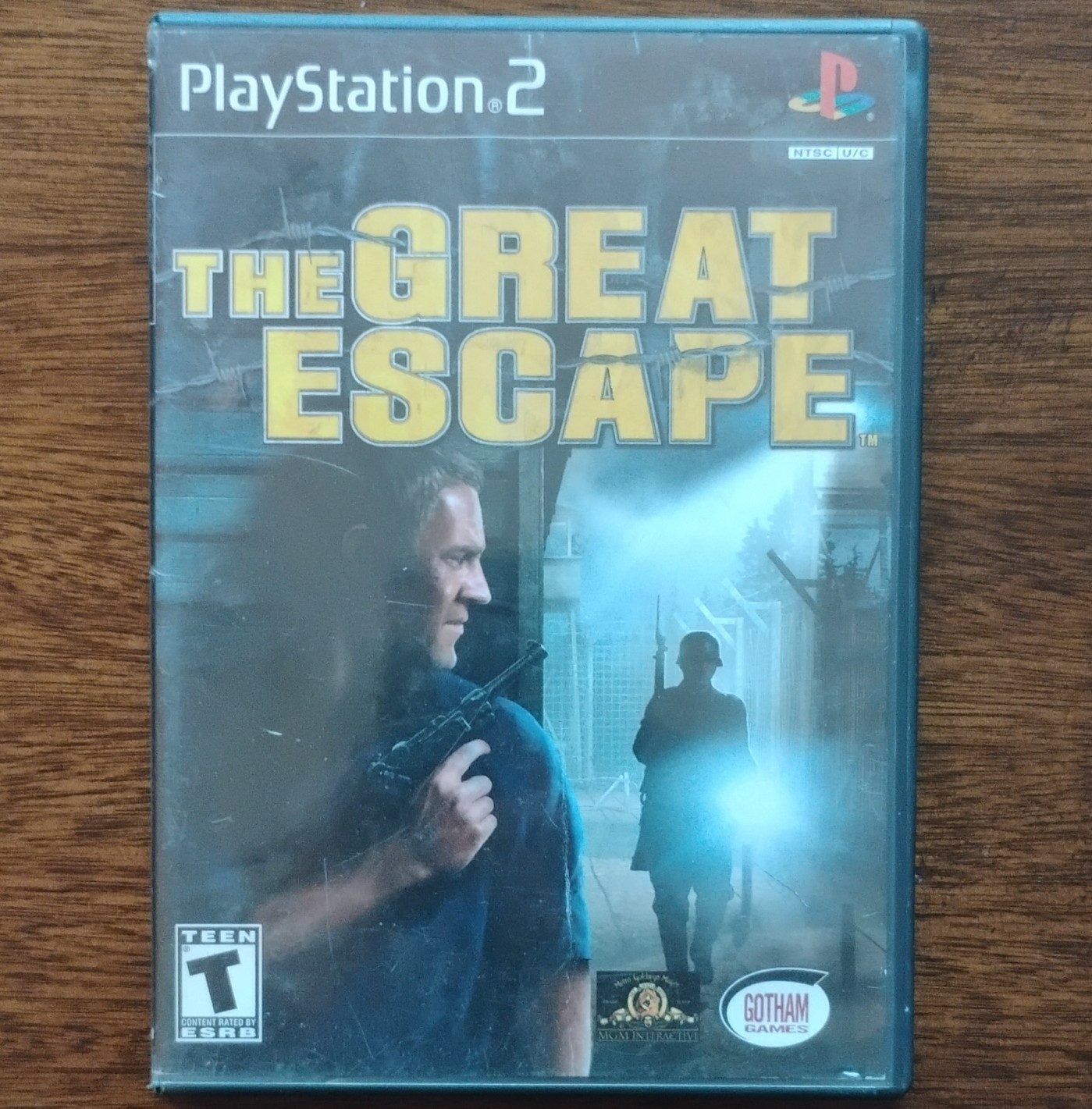 Gotham Games The Great Escape Sony PlayStation 2 NTSC-U/C T Disc Case Manual