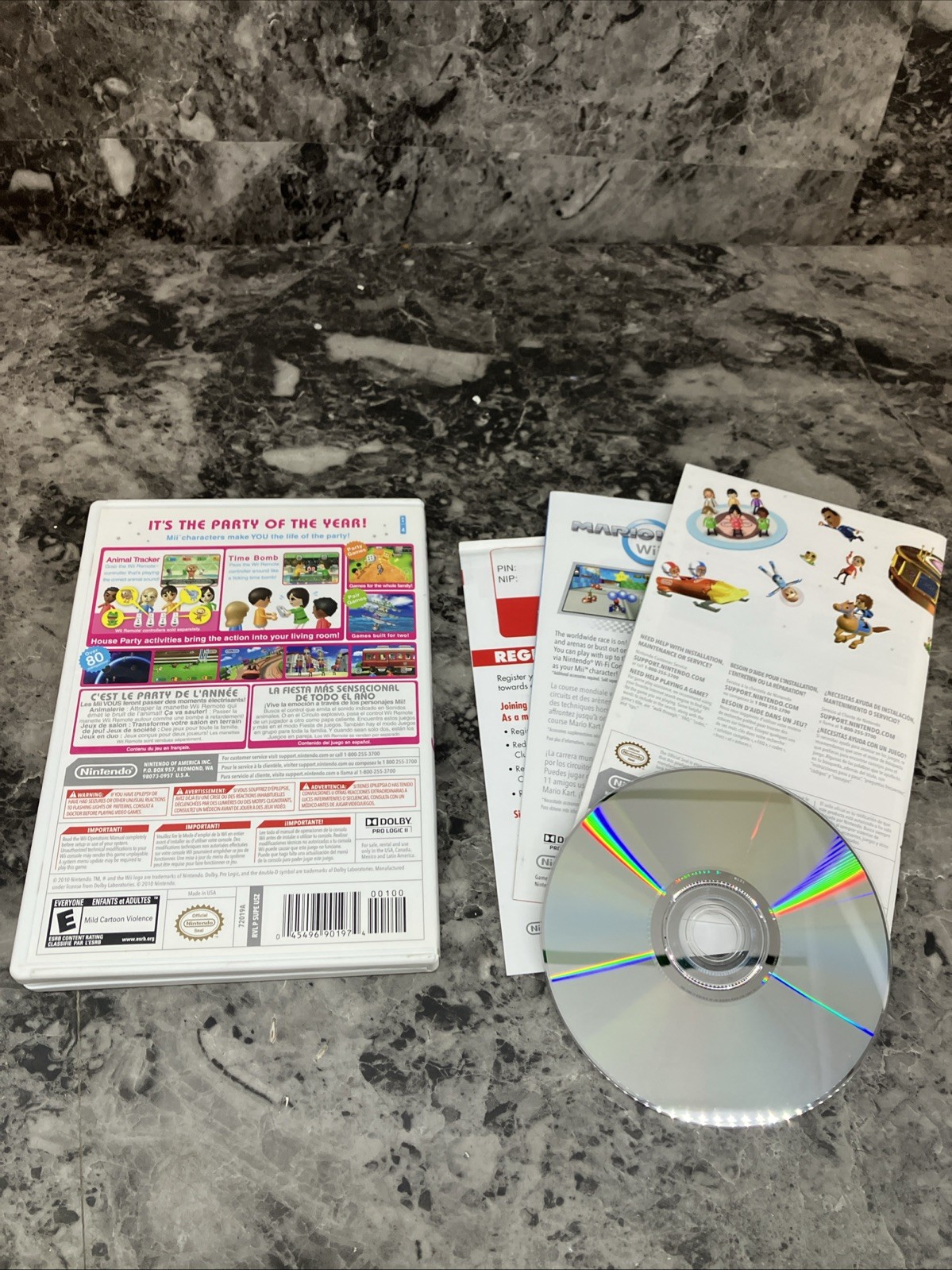 Guaranteed Work Near Mint Disc Wii Party (Nintendo Wii, 2010) Complete