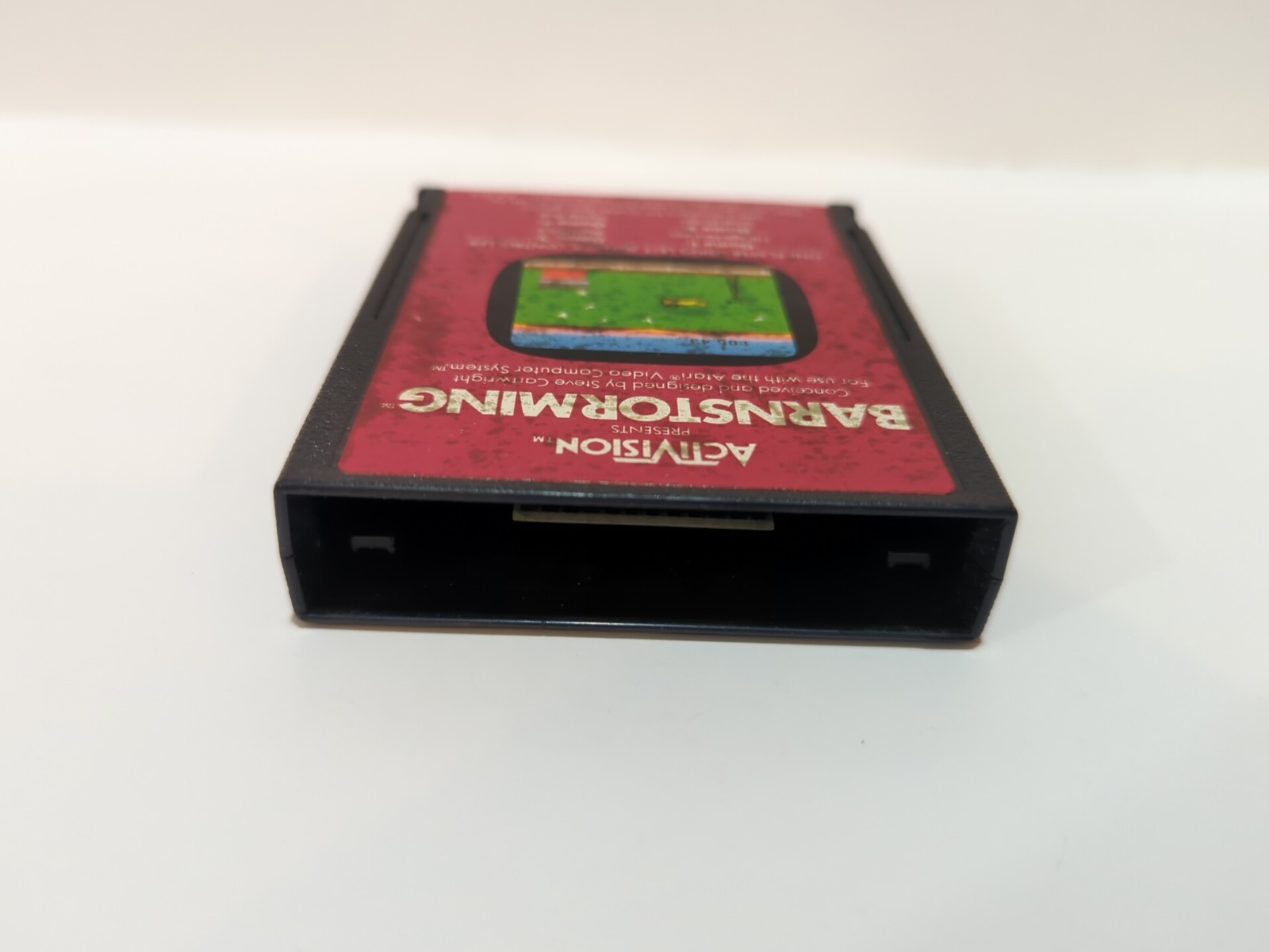 Barnstorming (ATARI 2600, by Activision) Cartridge tested.