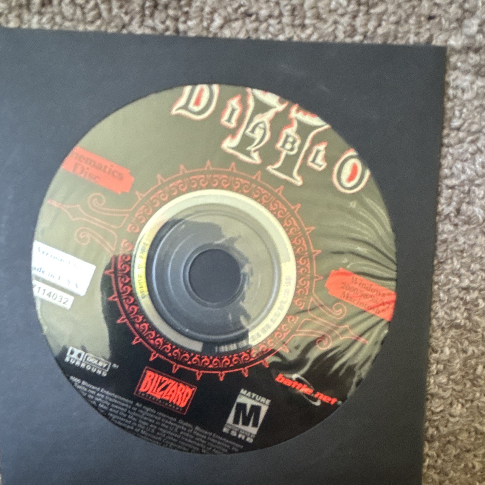 Blizzard Diablo Battle Chest PC w/ Diablo II LoD Expansion + Strategy Guide