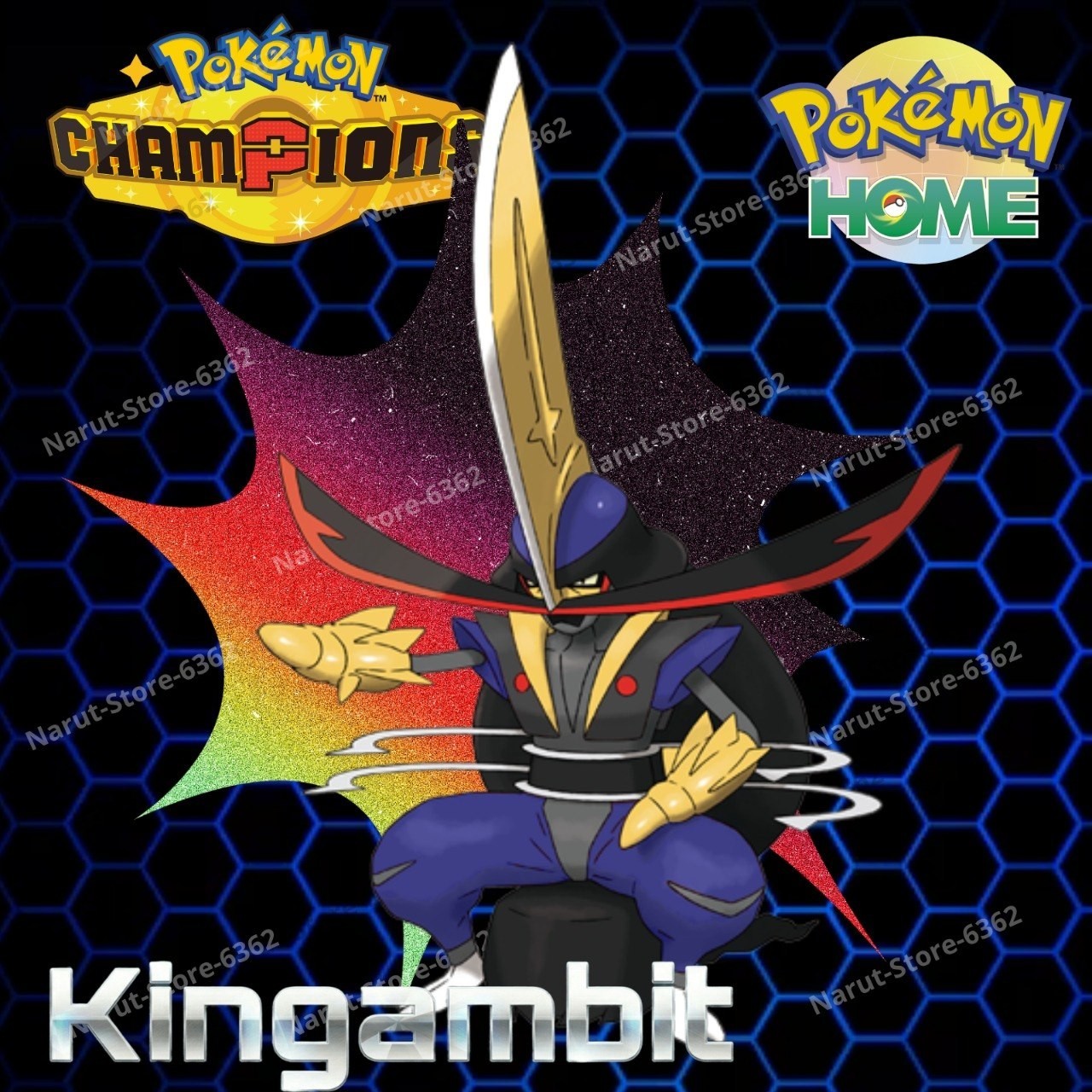 KINGAMBIT 🔥6IV SHINY POKÉMON HOME🔥Pokemon CHAMPIONS