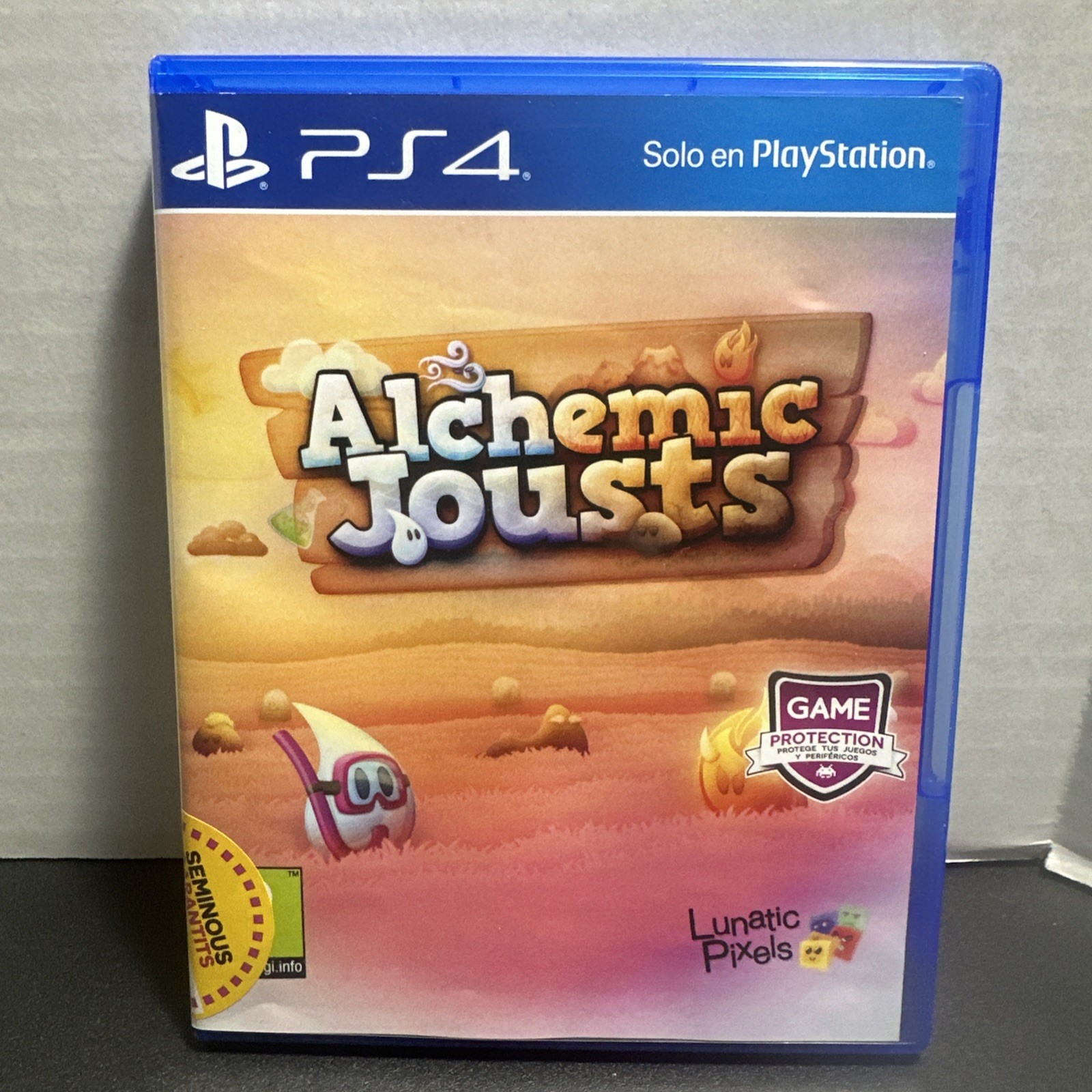 – Alchemic Jousts – ‘GAME’ SPAIN PlayStation 4 PS4 TESTED!! SEE ALL PHOTOS !!