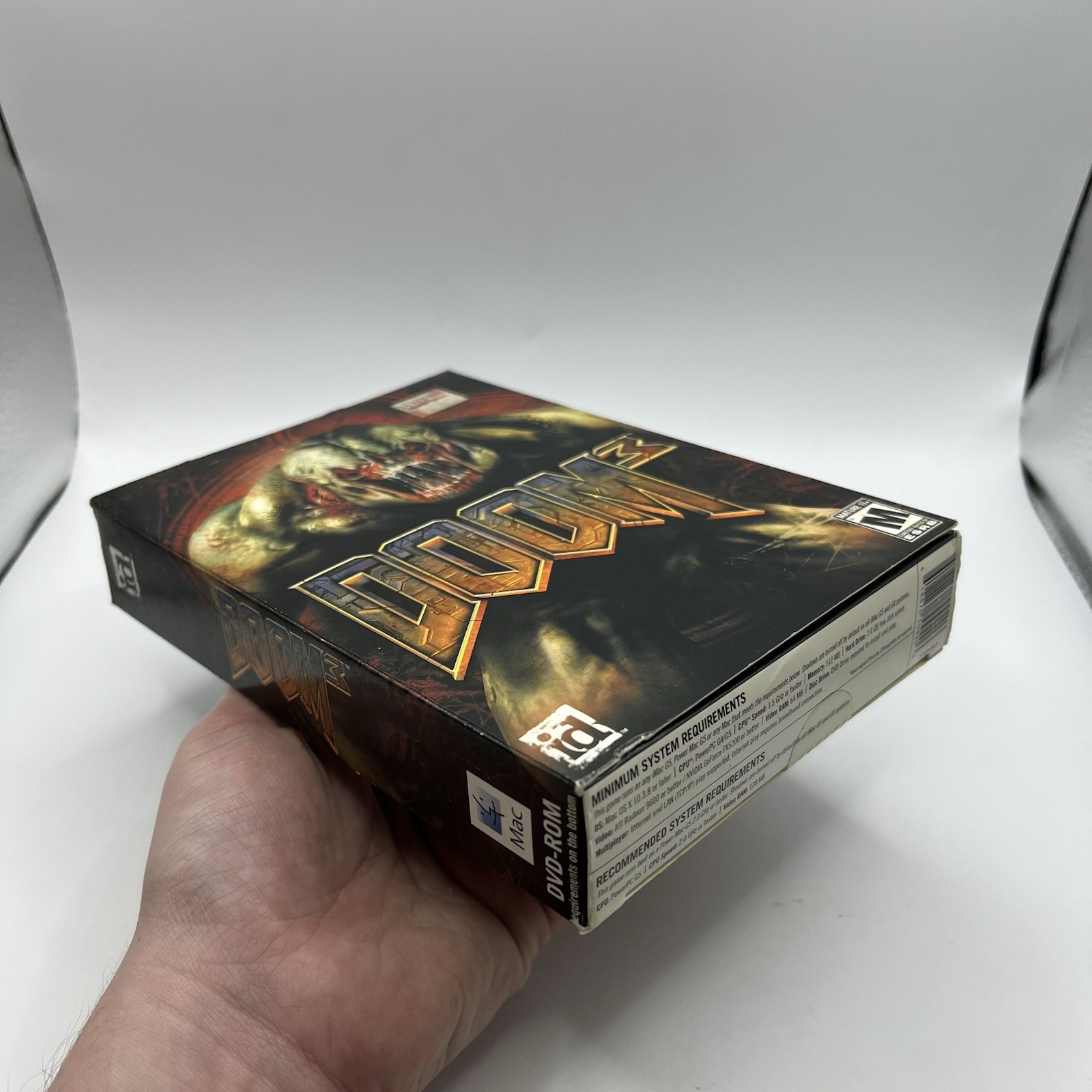 Doom 3 – Mac – Video Game Complete with Key Code (THIS IS FOR MAC ONLY)