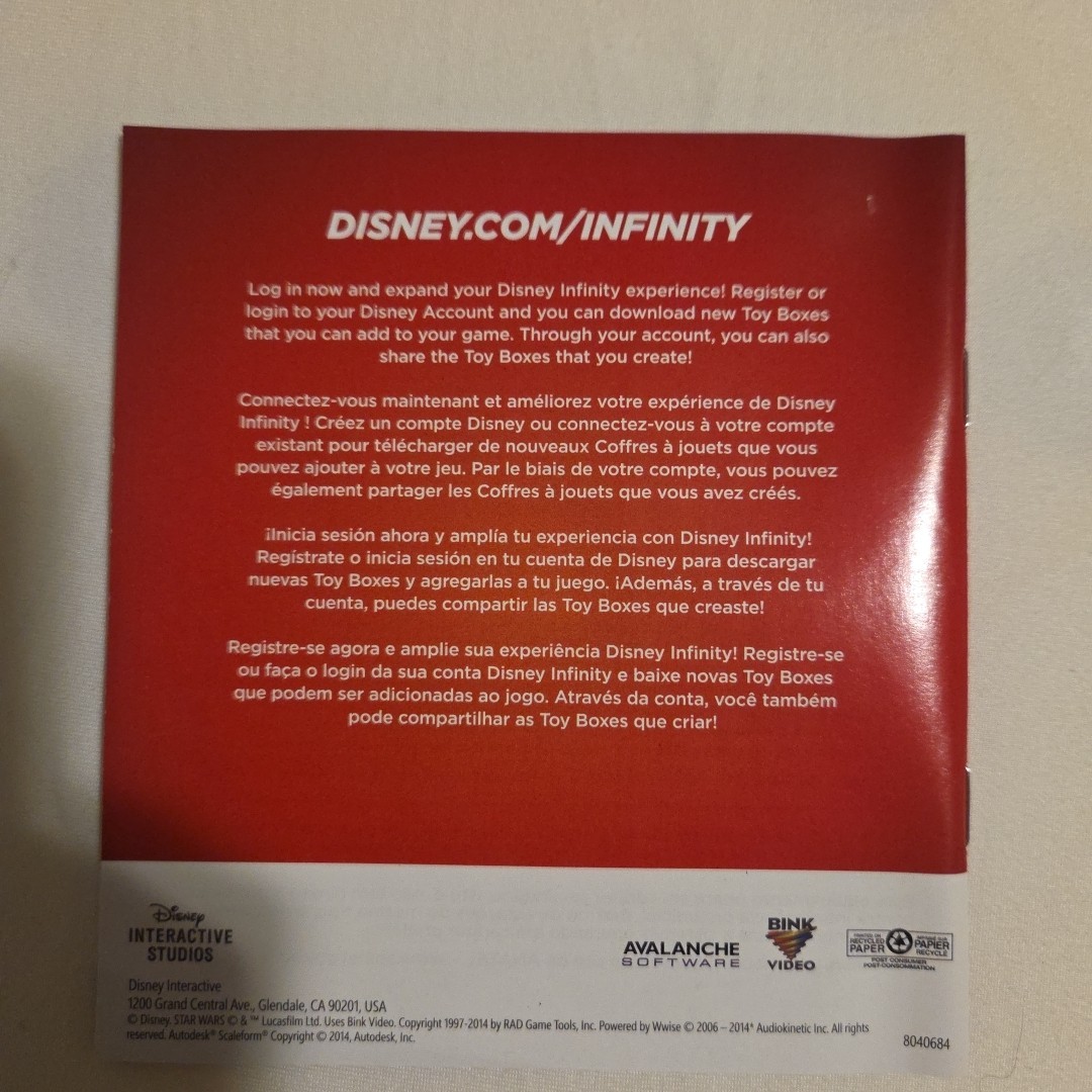 Disney Infinity 3.0 Edition Xbox One Video Game Star Wars Marvel Family Kids CIB