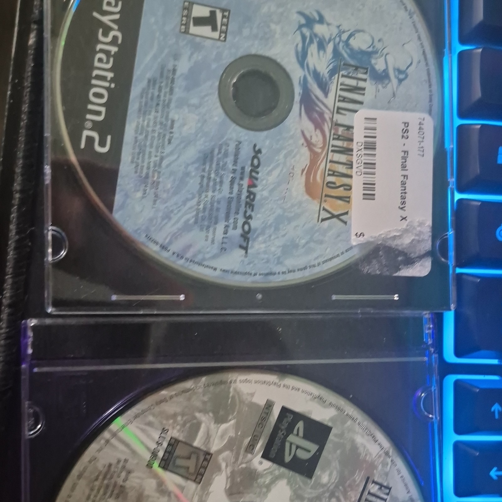 Square Soft Final Fantasy X PS2 Disc Only T Teen RPG Final Fantasy Series