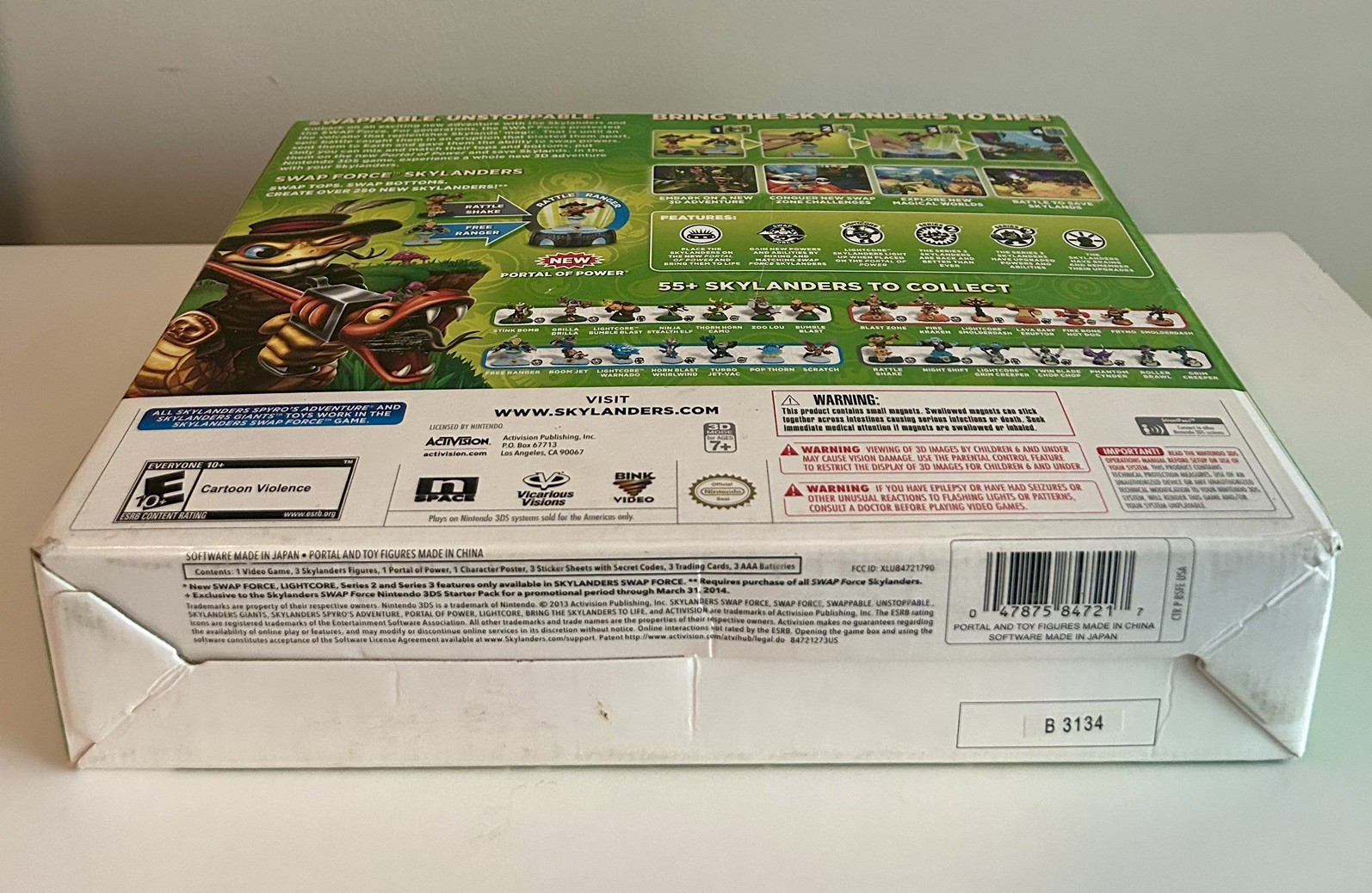 Skylanders: 2013 Swap 🔄 Force – Starter Pack – Nintendo 3DS – BNIFSP