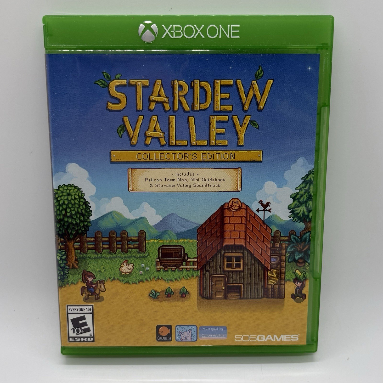 Xbox One Stardew Valley Collector’s Edition Soundtrack-No Map No Manual Tested