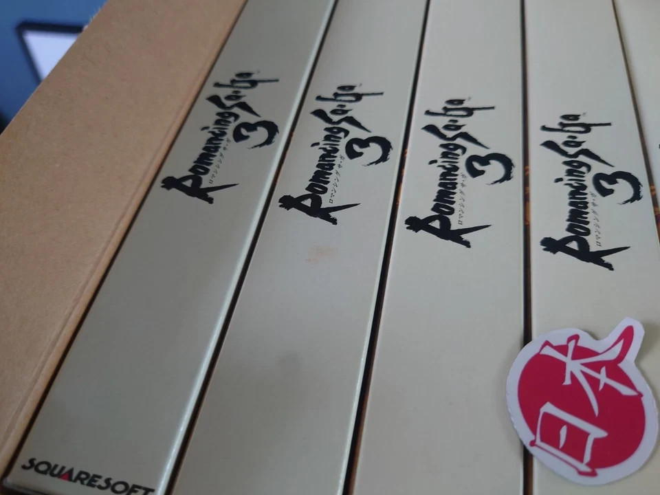 NEW Romancing Saga 3 10-Piece OEM Retail BOX Super Nintendo SNES Super Famicom