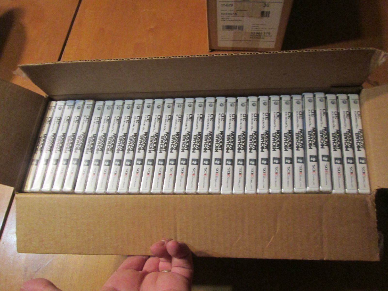 Michael Jackson The Experience 3D Nintendo 3DS FULL MASTER CASE LOT 30 GAMES NEW