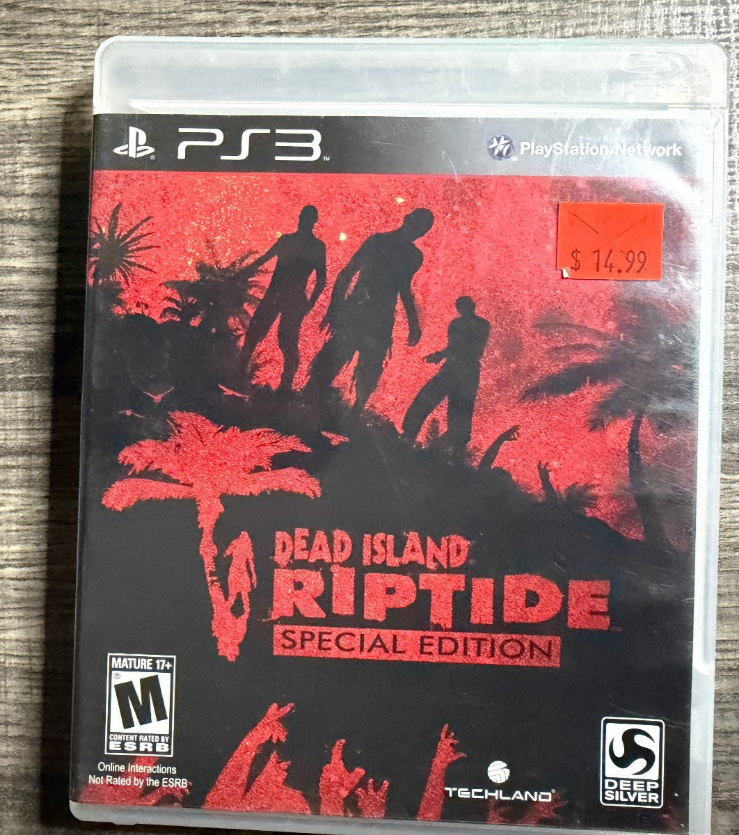 Dead Island: Riptide – Sony Playstation PS3 – Deep Silver – Acceptable Condition
