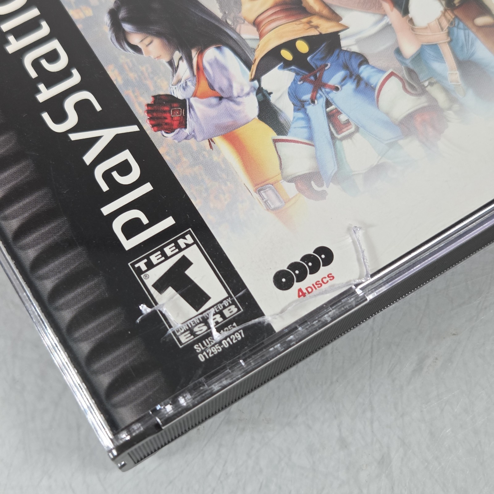 Playstation 1 Final Fantasy 9 IX Black Label CIB Complete – BROKEN CASE