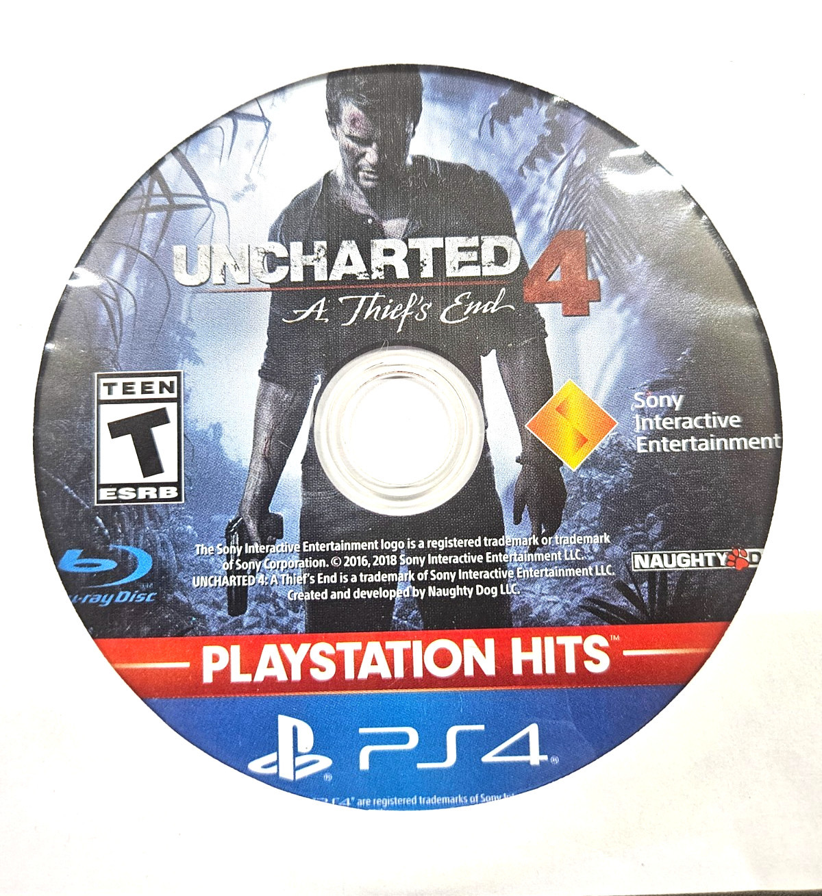 Uncharted 4 A Thief’s End HITS (PlayStation 4 PS4) Disc Only!!