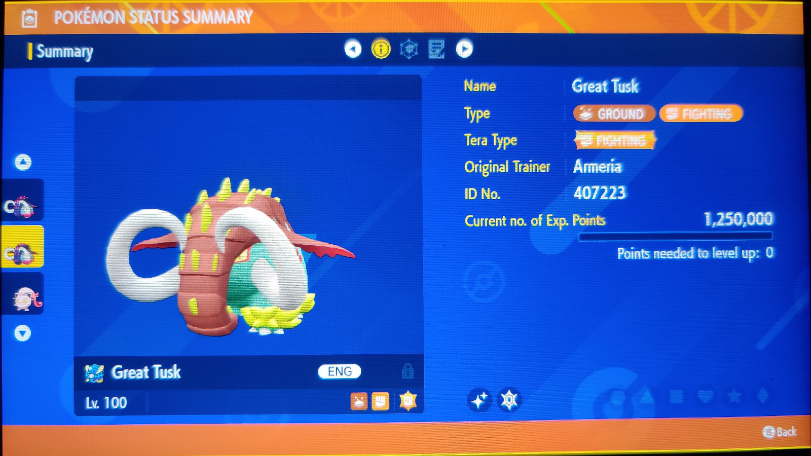 Pokemon Scarlet and Violet ~ Shiny 6IV Paradox Pokemon ~ All Scarlet Exclusives