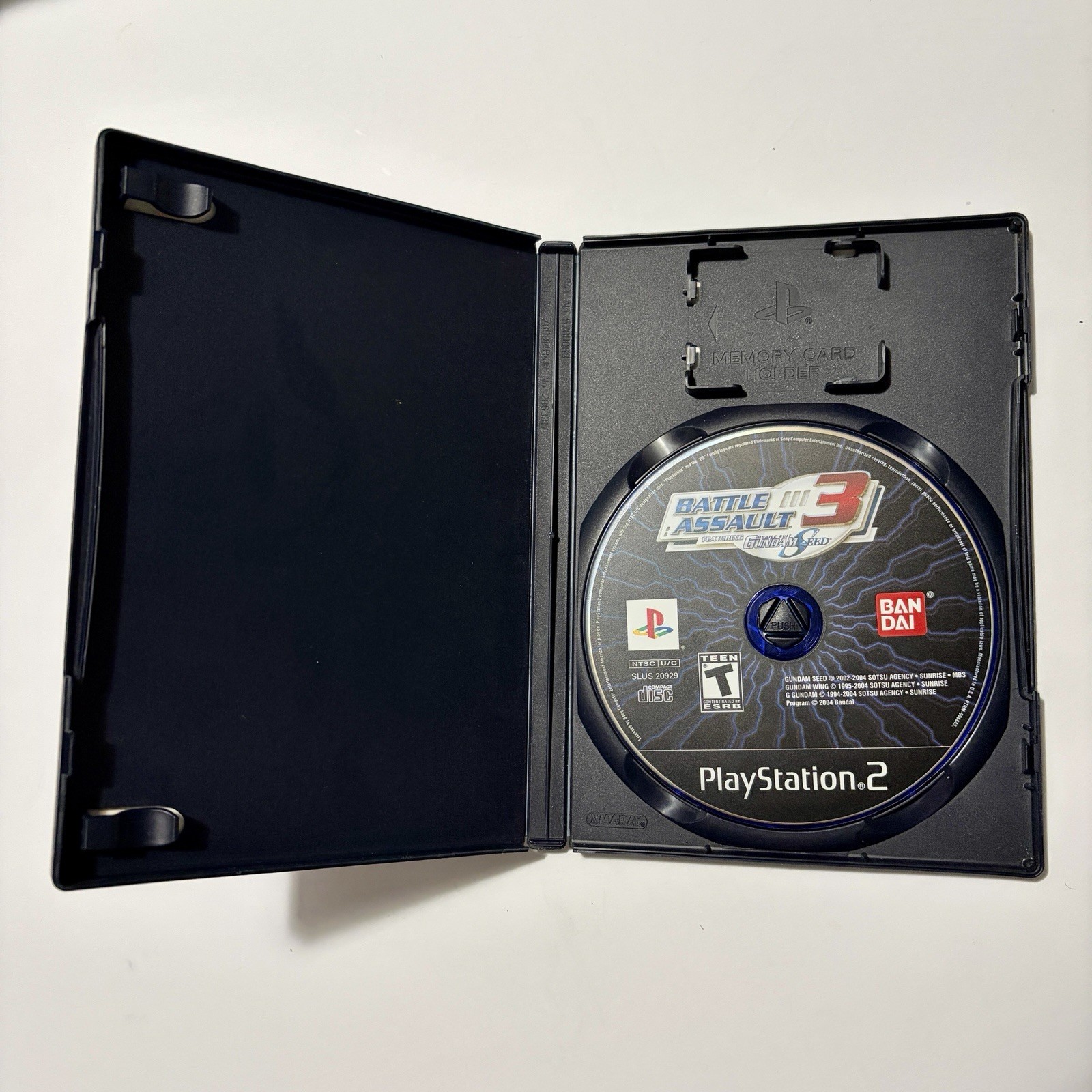 Battle Assault 3 Featuring Gundam Seed (Sony PlayStation 2, 2004) PS2 Video Game