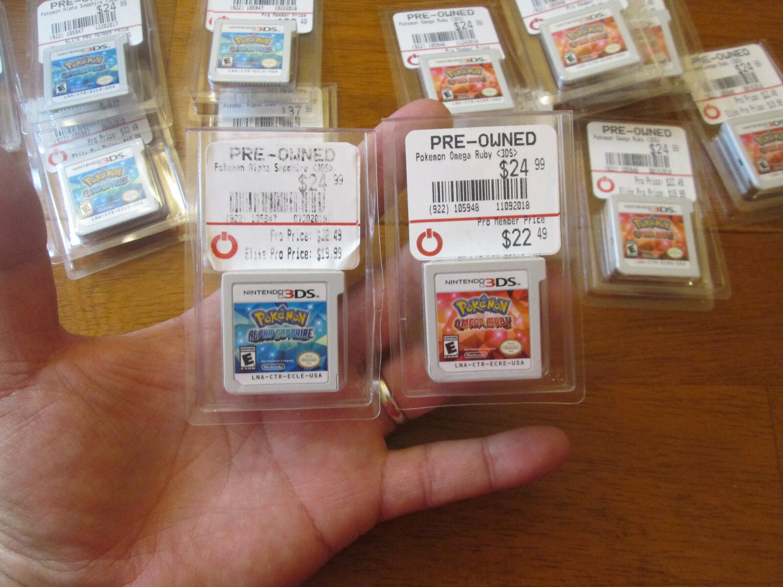 Pokemon: Alpha Sapphire & Omega Ruby Nintendo 3DS LOT AUTHENTIC ONLY CARTRIDGE