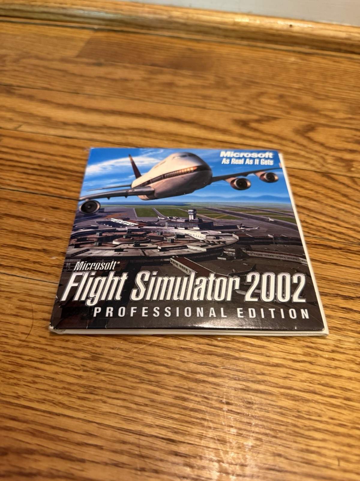 Microsoft Flight Simulator 2002 As Real As It Gets + Professional Edition CD Lot