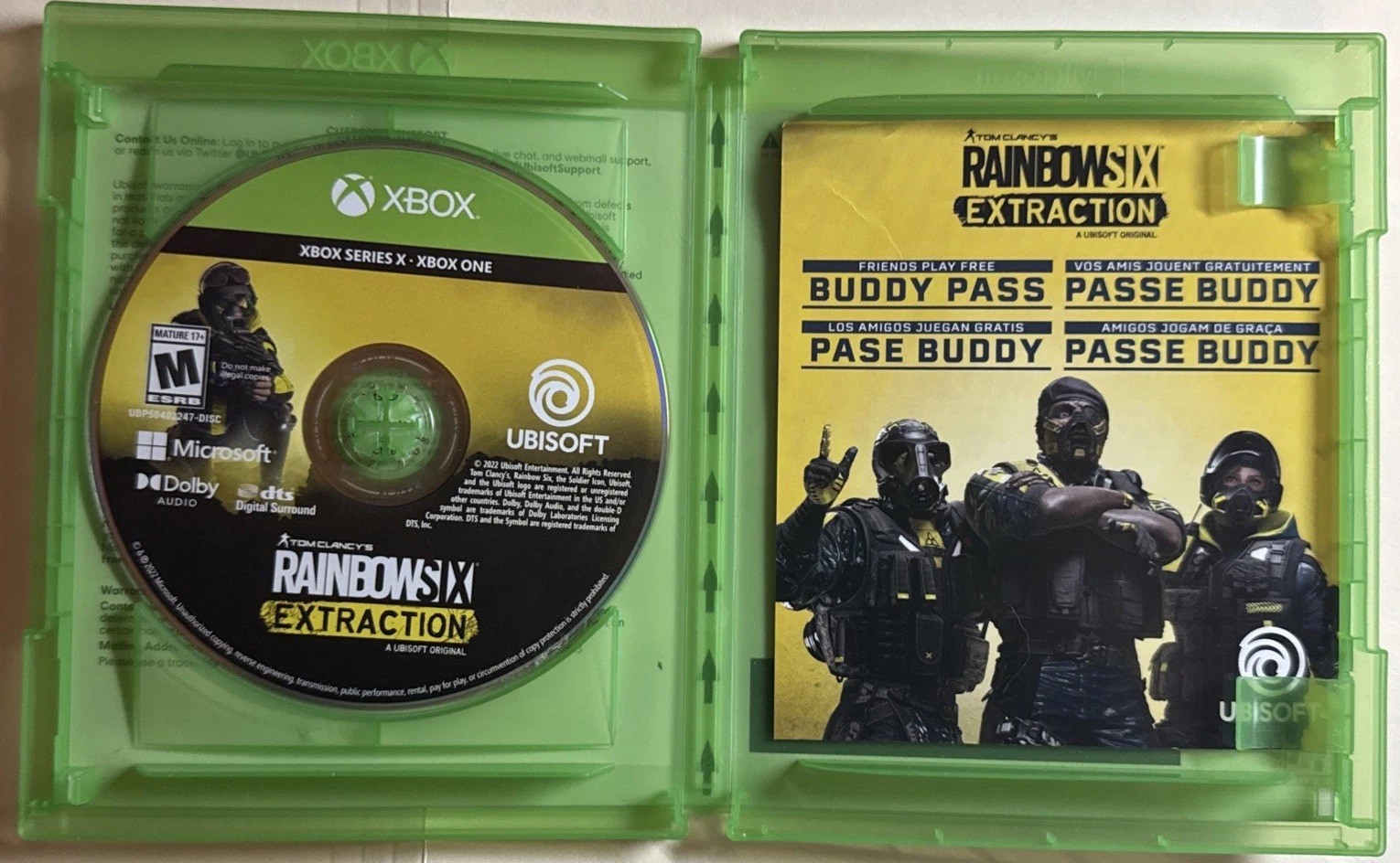 Tom Clancy’s Rainbow Six: Extraction Deluxe Edition -Microsoft Xbox one/Series X
