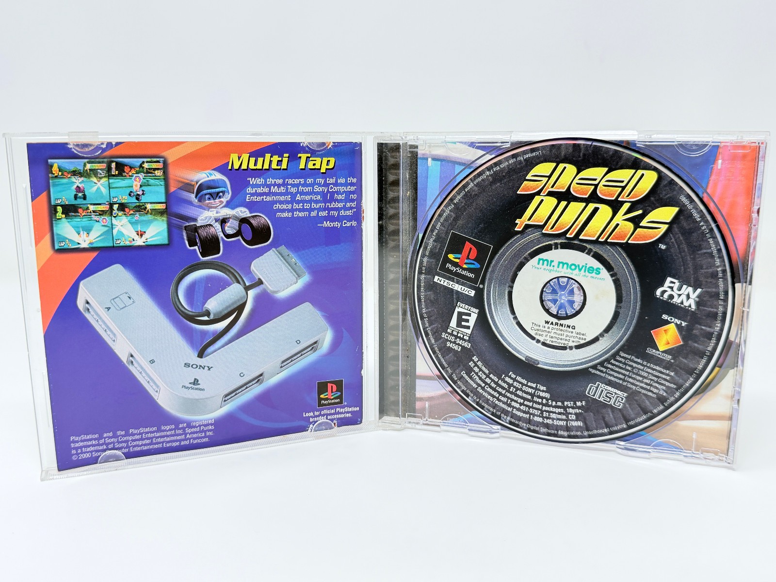 Speed Punks (Sony PlayStation 1, PS1, 2000)Disc Only- TESTED & WORKS