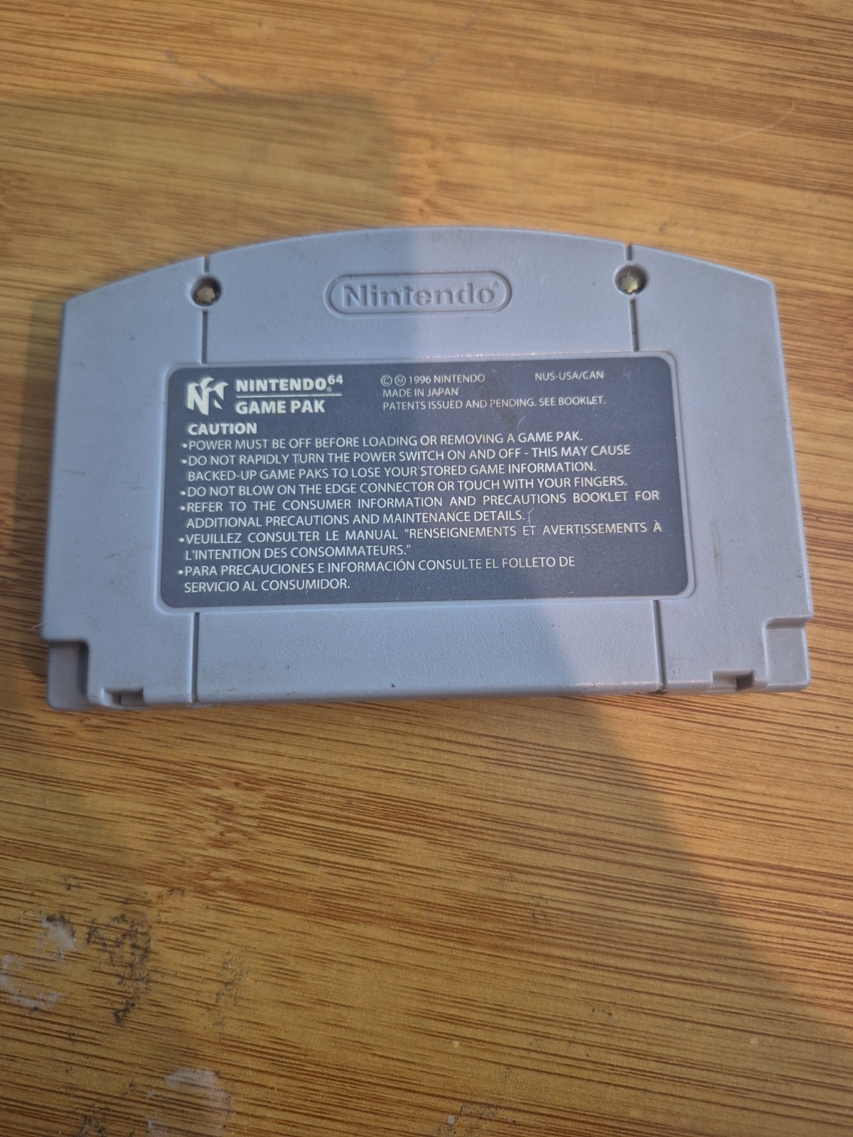Mortal Kombat (Trilogy Edition) (Nintendo 64, 1996)