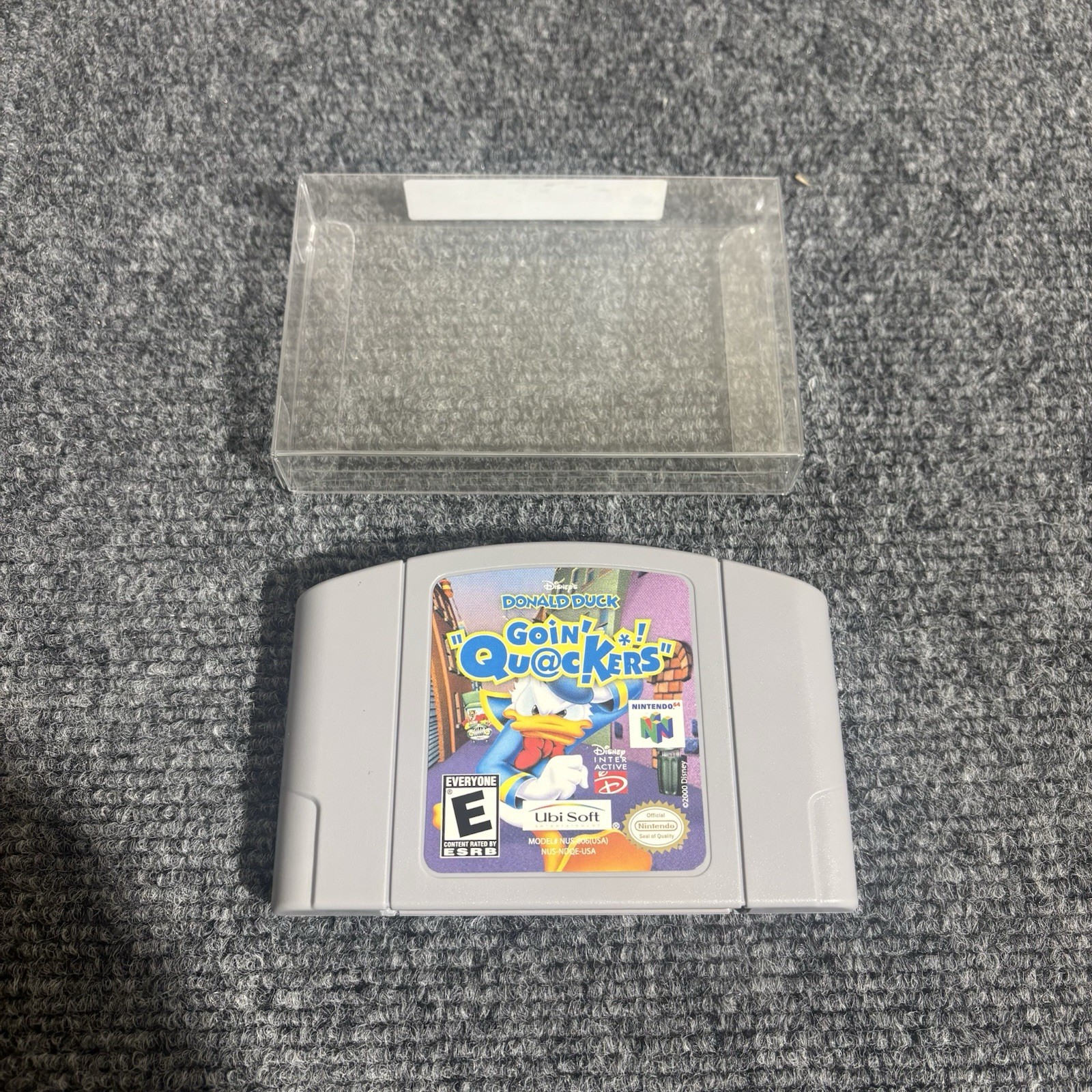 Disney’s Donald Duck: Goin’ Quackers Nintendo 64, N64 Authentic Tested Working