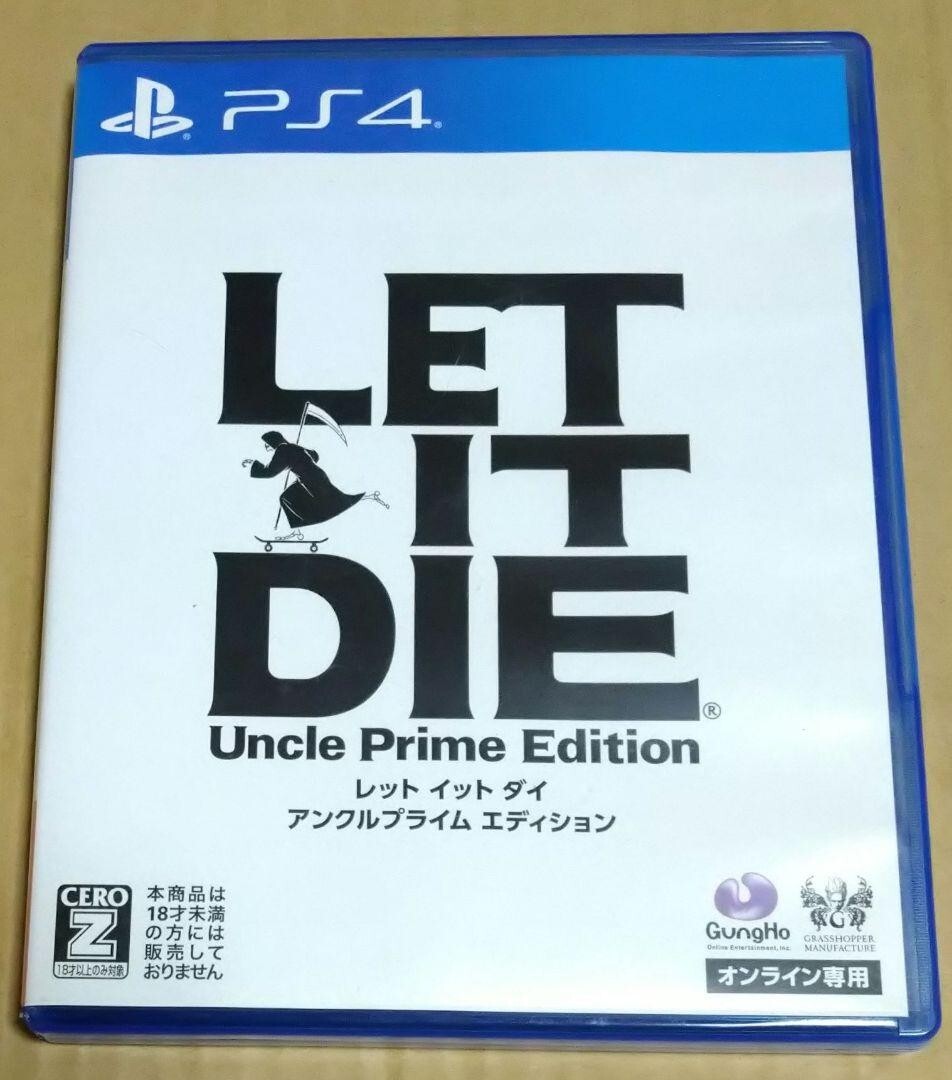 Ages 13+Used LET IT DIE Uncle Prime Edition Japan PS4 W/case Japan Play Station4