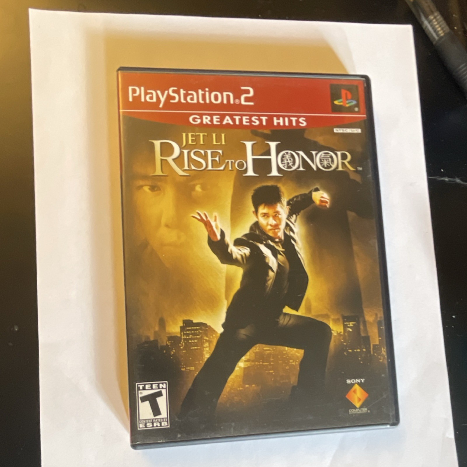 Sony Computer Entertainment Rise to Honor PS2 Greatest Hits Martial Arts T NTSC…