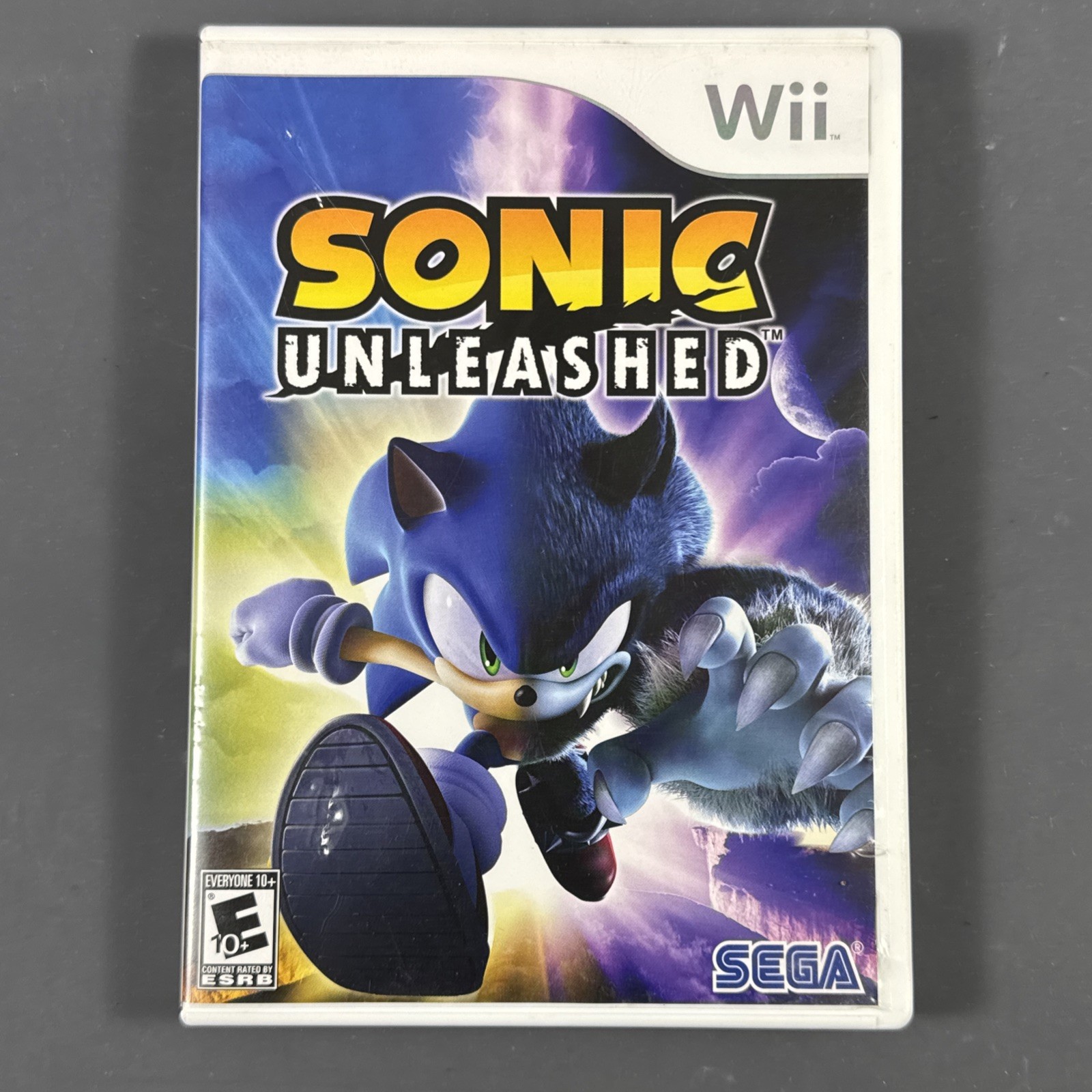 Sonic Unleashed Nintendo Wii Complete CIB Tested
