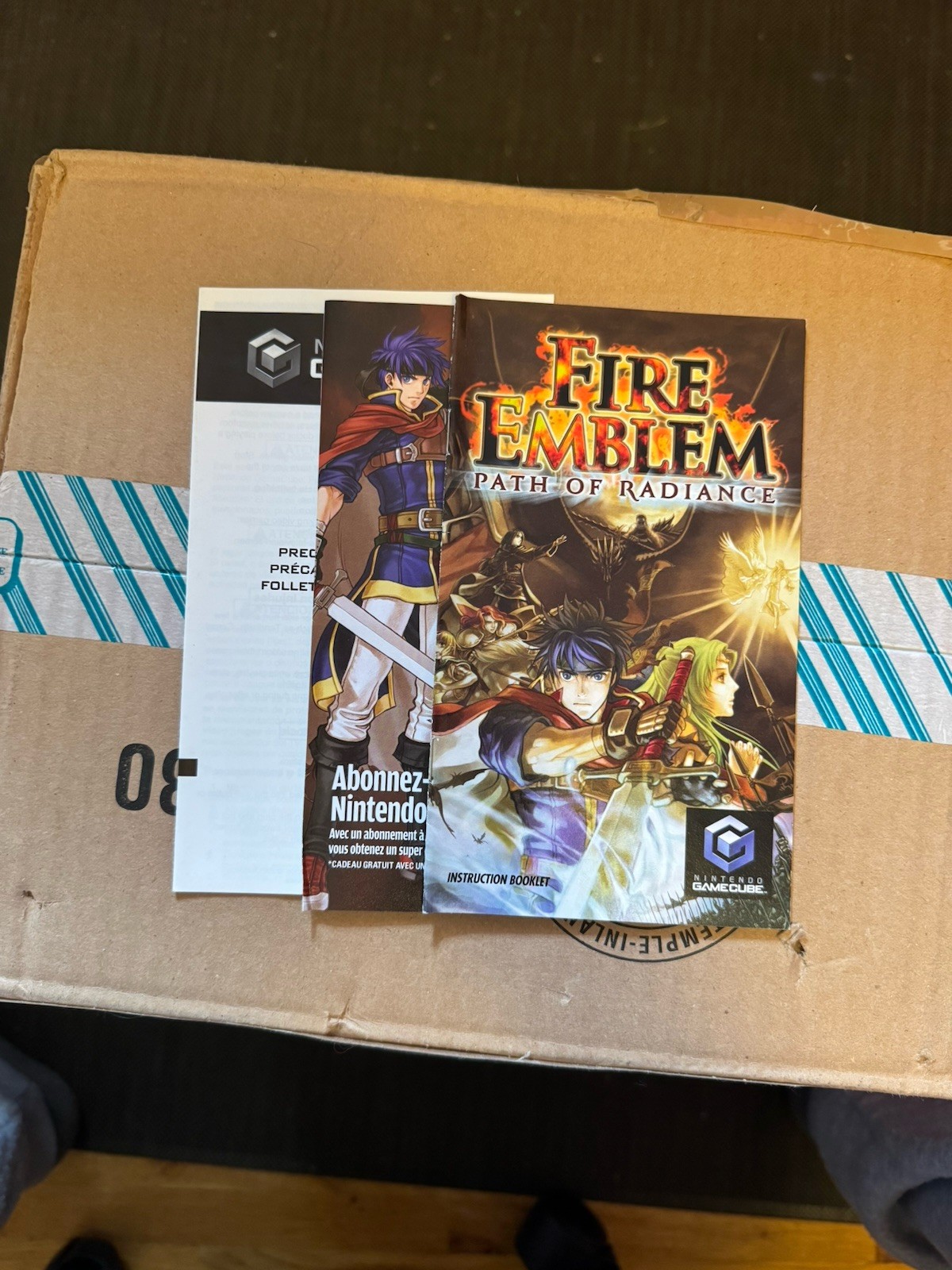 Fire Emblem: Path of Radiance Nintendo GameCube – Manual and Insert Only