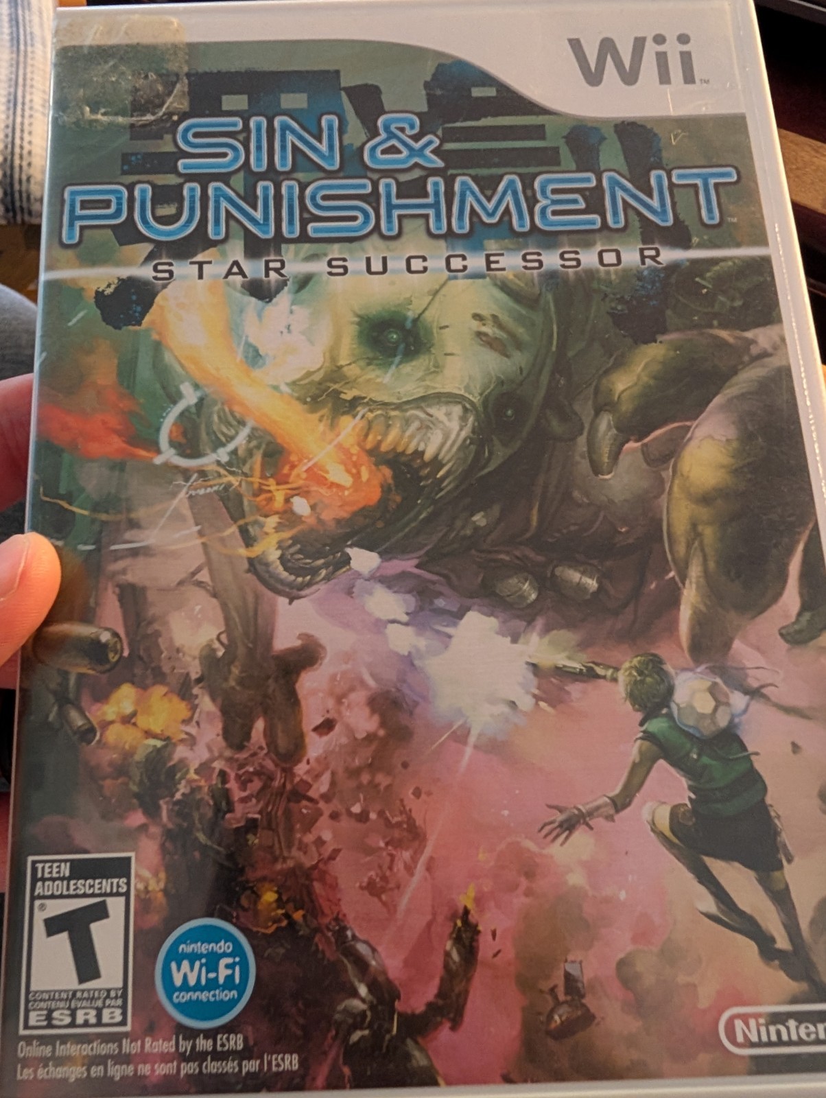 Sin and Punishment: Star Successor (Nintendo Wii, 2010) CIB Complete Videogame