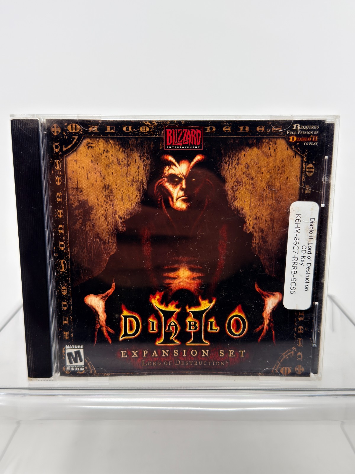 Blizzard Diablo II Expansion Set Lord of Destruction PC Mac 2001 Vintage CD-ROM