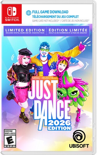 Just Dance 2026 LE Bilingual (Code-In-Box) for Nintendo Switch [New Video Game]