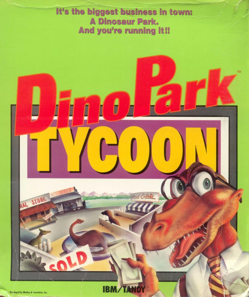 DINOPARK TYCOON PC GAME 1994 MECC +1Clk Windows 11 10 8 7 Vista XP Install