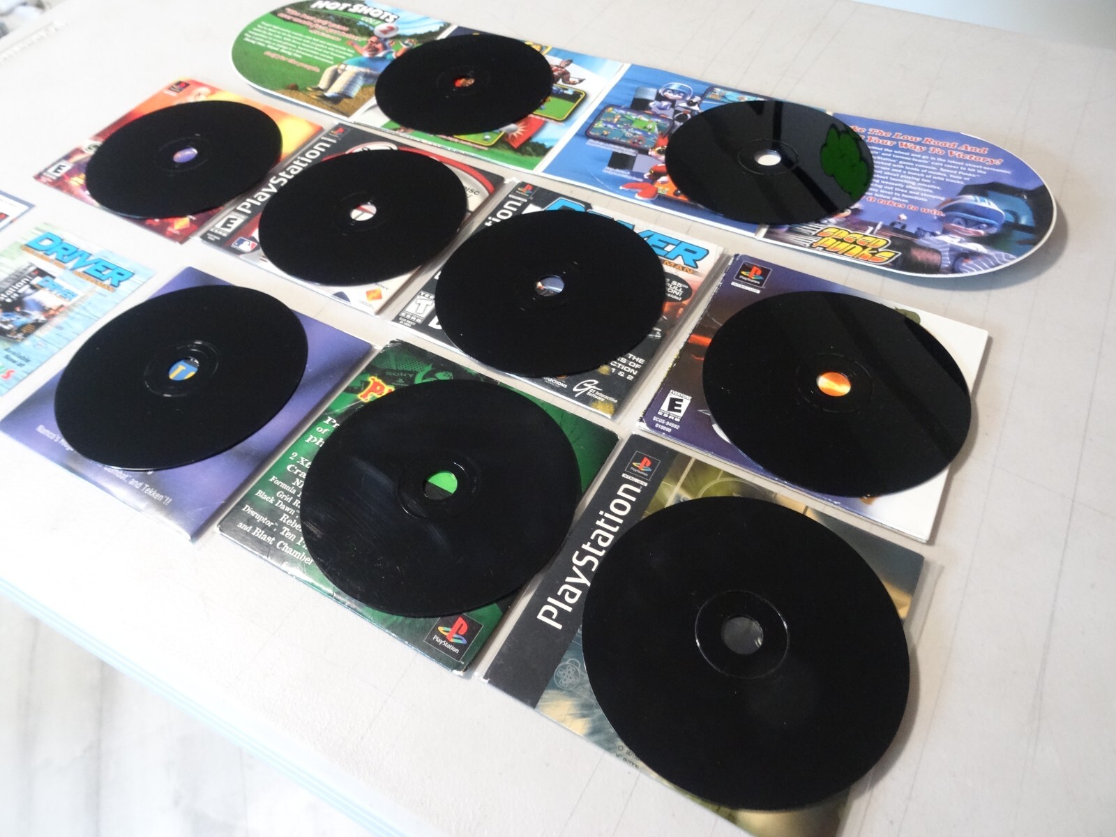 Lot OF 8 – Playstation 1 PS1 Magazine Demo Discs Underground . CIB ALL COVERS