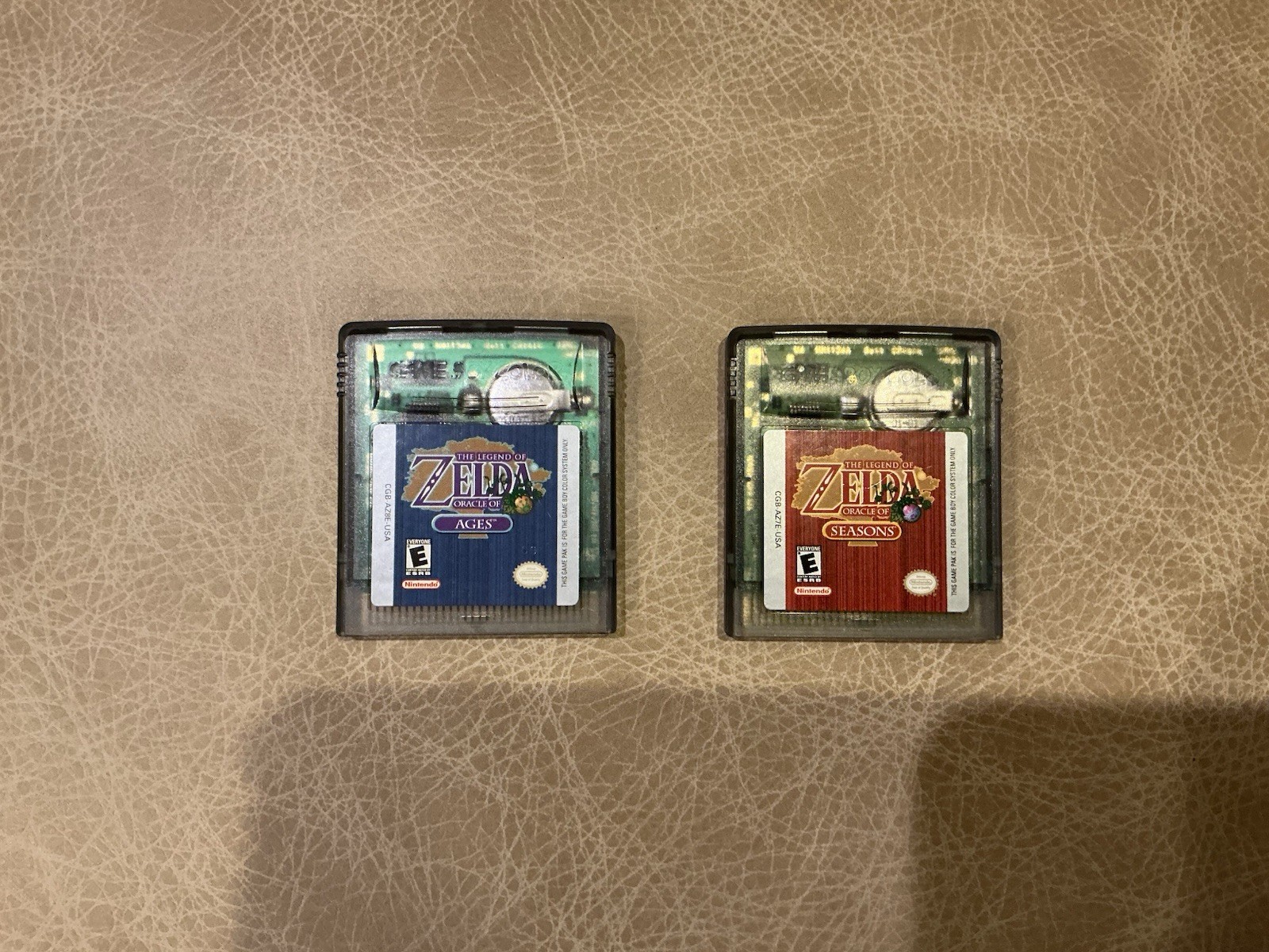 Legend Of Zelda Oracle Of Ages And Oracle Of Seasons GBC Tested