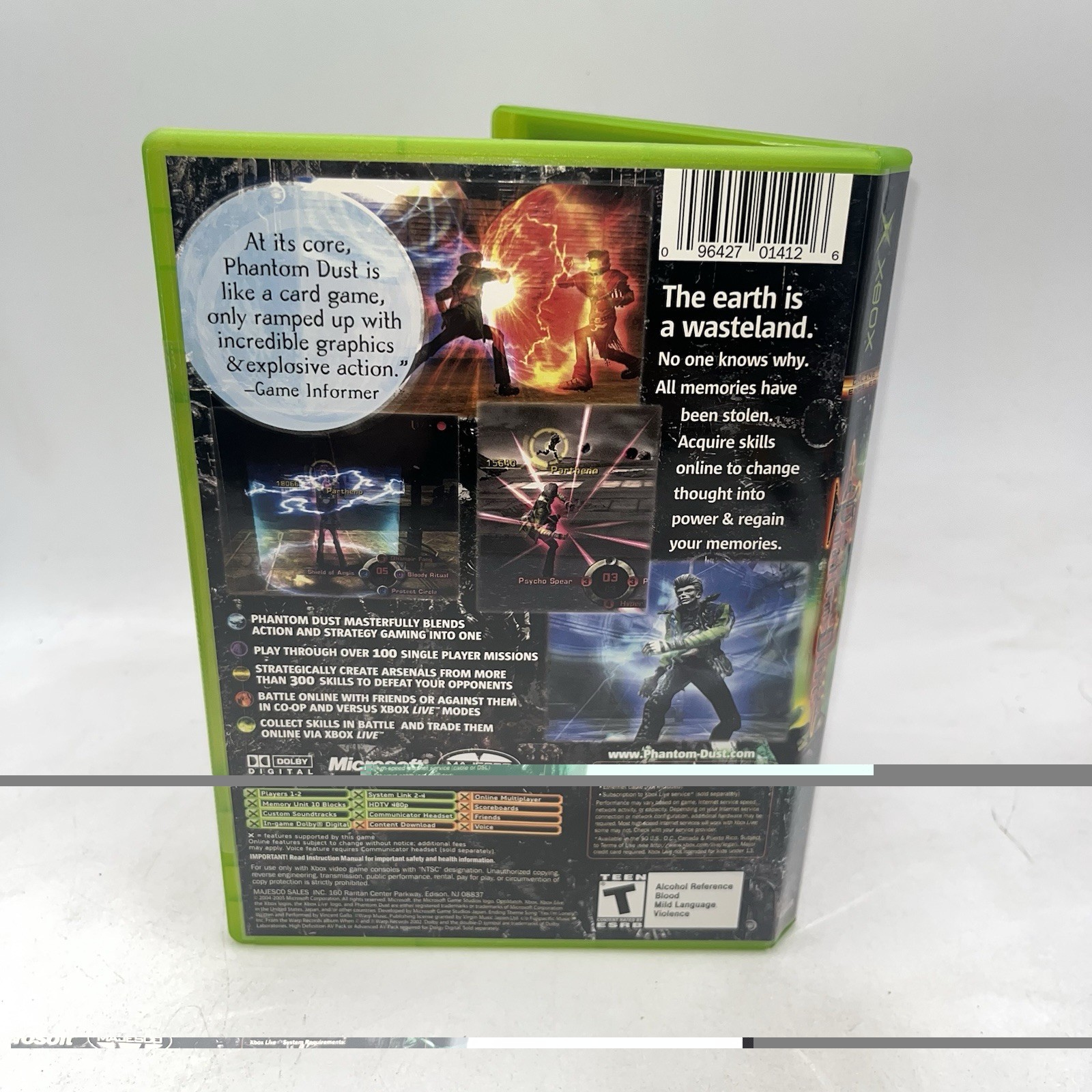 Phantom Dust Complete In Box CIB (Microsoft Xbox, 2005)