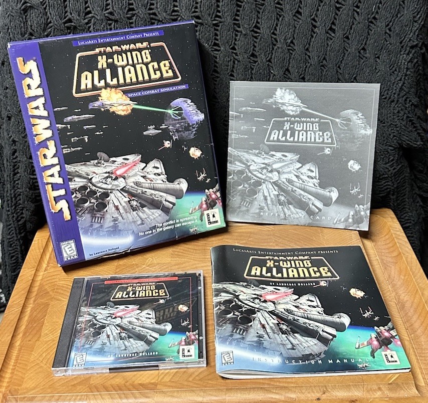 Star Wars-X Wing Alliance Space Combat Simulation – Big Box PC CD ROM Game