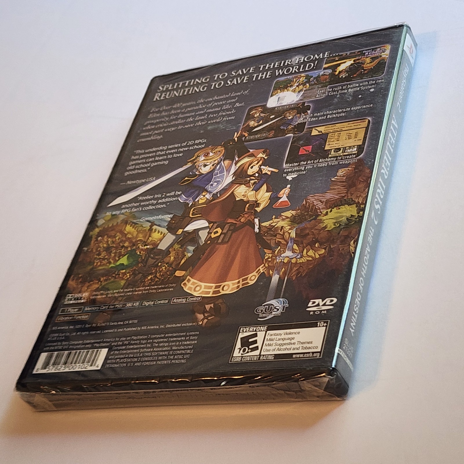 Atelier Iris 2: The Azoth of Destiny NEW! Factory Sealed PlayStation 2 PS2