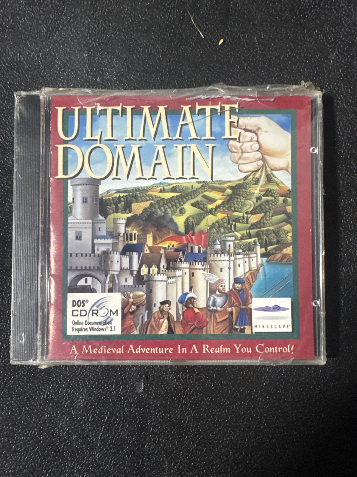 Ultimate Domain (PC CD-ROM, 1994) Mindscape Windows DOS SEALED